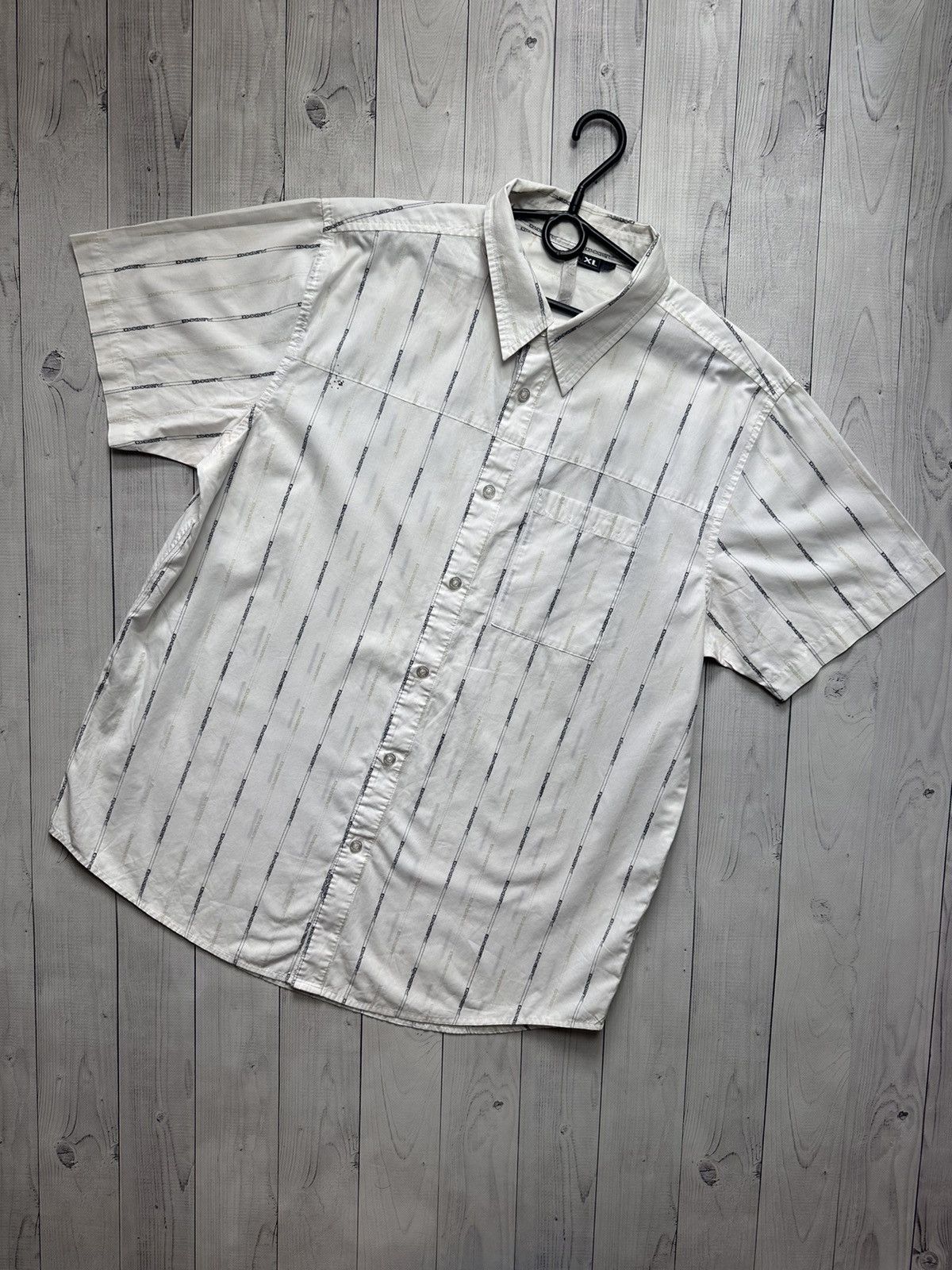 Oakley × Vintage Vintage Oakley shirt striped size Xl logo Size US XL / EU 56 / 4 - 1 Thumbnail