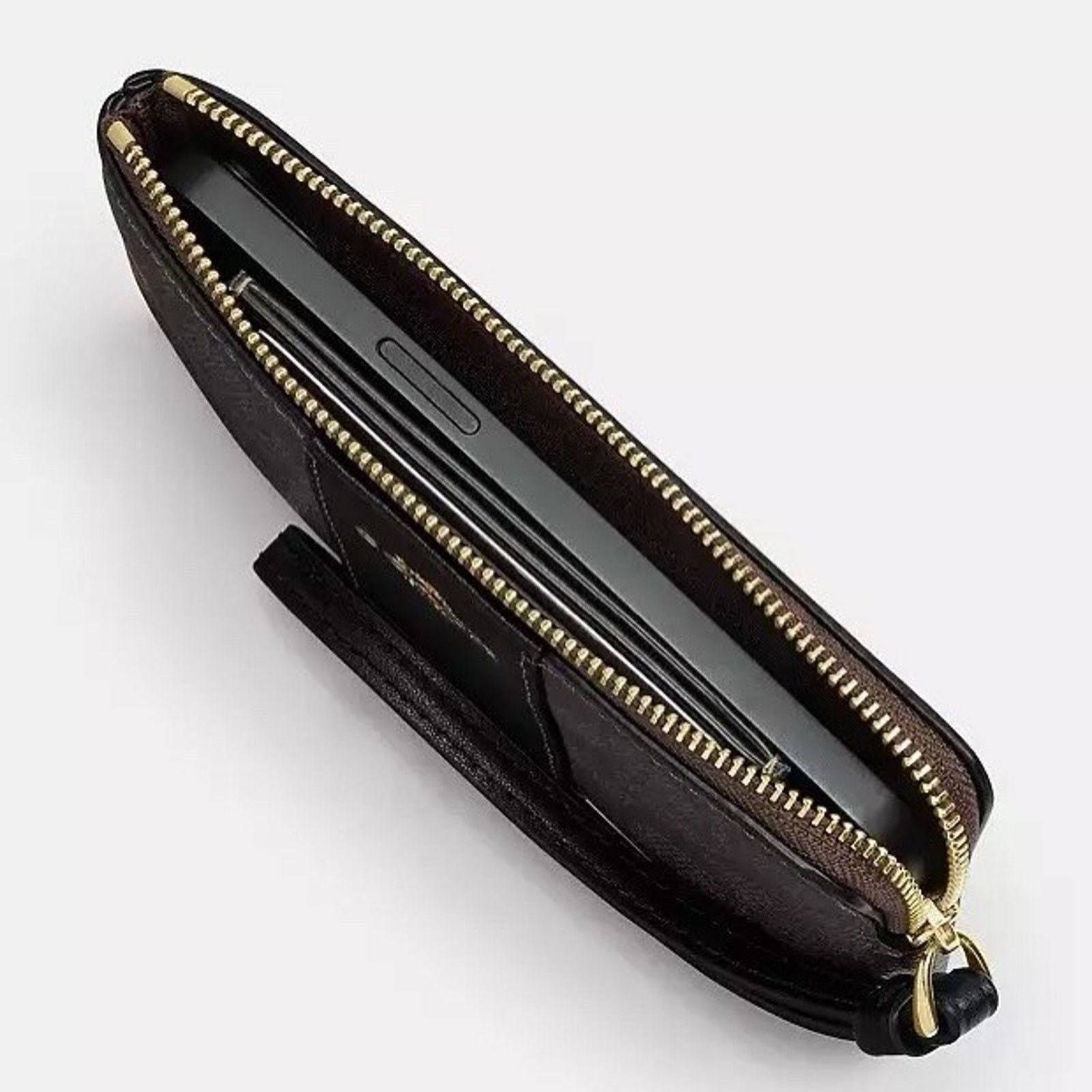 Coach NWT COACH Corner Zip Wristlet Heart Lightning Bolt CW857 Size ONE SIZE - 6 Thumbnail