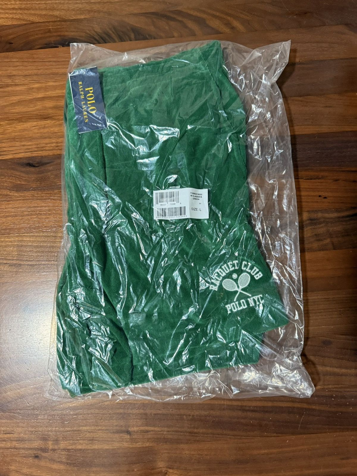 Polo Ralph Lauren Polo Ralph Lauren 6-Inch Polo Terry Short Tennis Green Large Size US 34 / EU 50 - 5 Thumbnail
