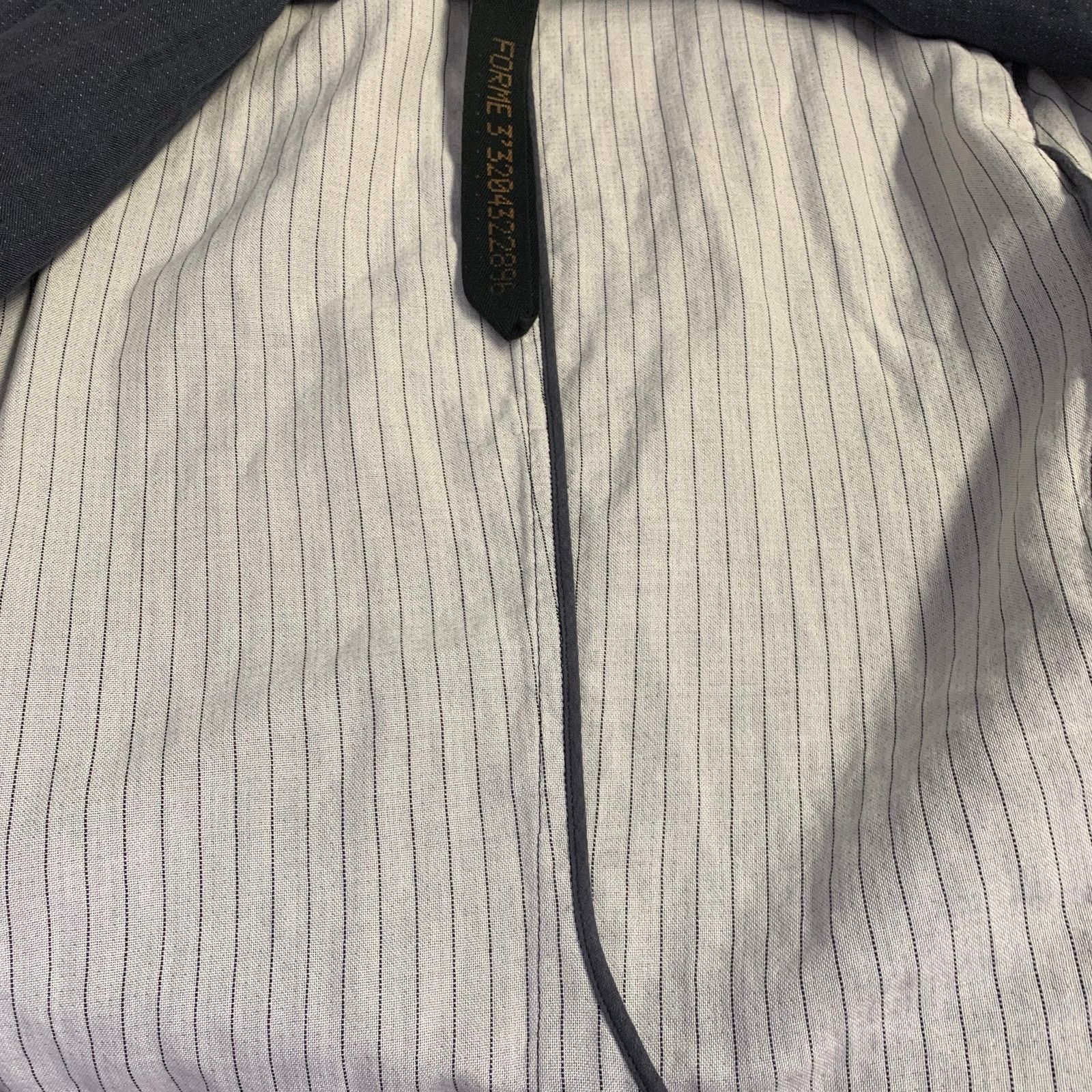 Forme 33204322896 FORME 3'3204322896 Grey Dots Cotton Linen Silk Sport Coat Size 40R - 11 Thumbnail
