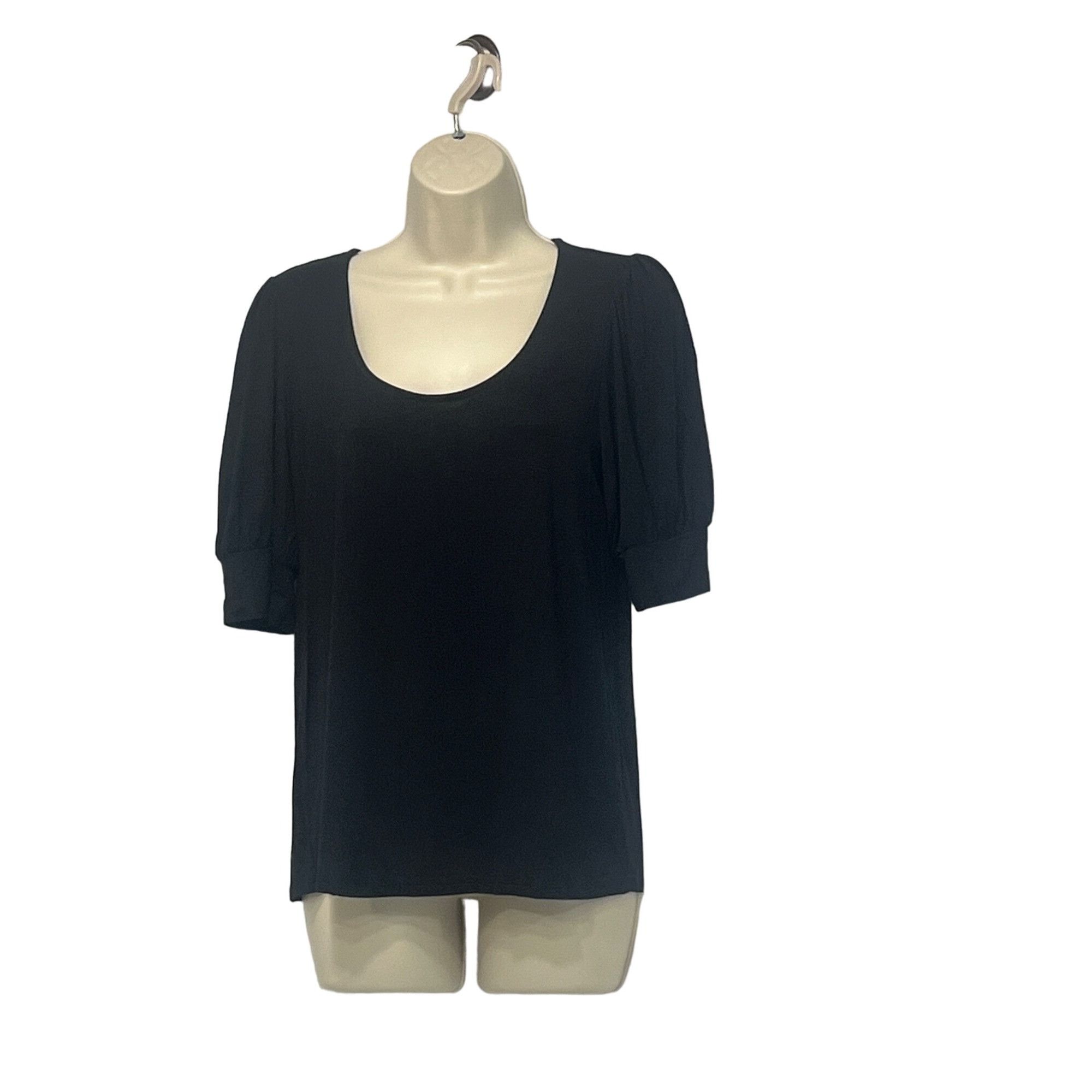 Other Gibsonlook Scoop Neck Puff Sleeve Top In Black, XS Size XS / US 0-2 / IT 36-38 - 11 Thumbnail