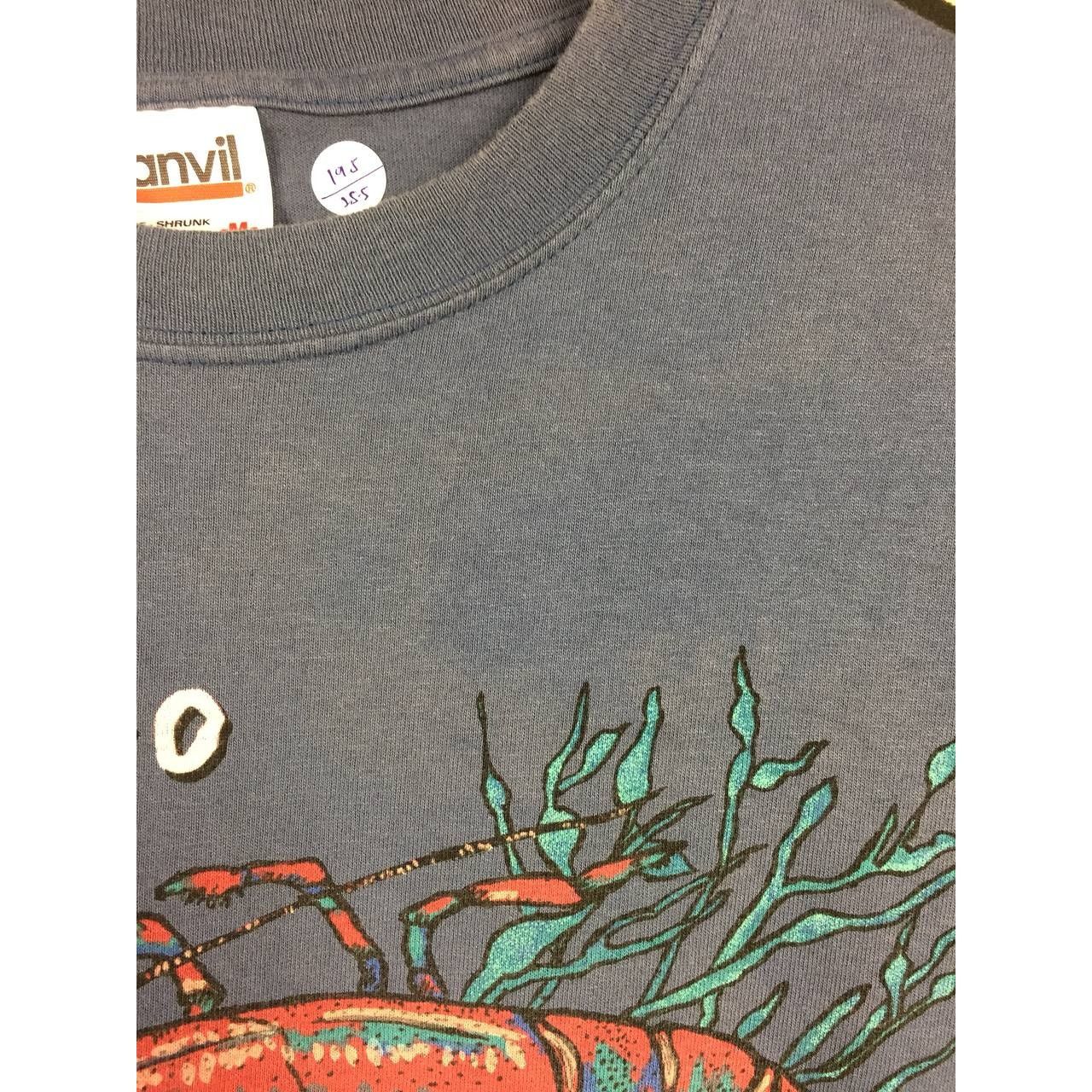 Anvil × Vintage Vtg Y2K 36th Anniversary Winter Harbor Lobster Festival Tee Size US M / EU 48-50 / 2 - 4 Thumbnail