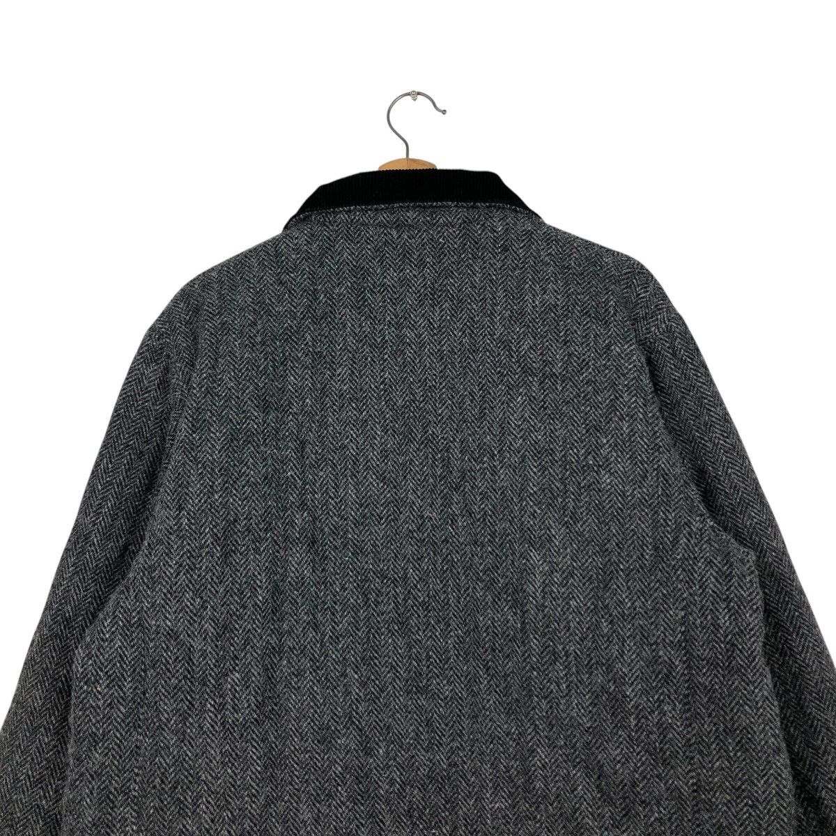 Harris Tweed 📌Vintage Chore Wool Jacket Quilted Peregrine Harris Tweed Size US L / EU 52-54 / 3 - 11 Thumbnail