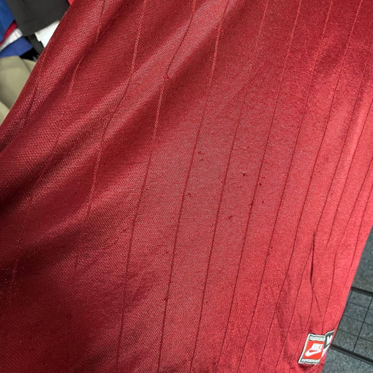 Nike × Vintage Vintage Nike Small swoosh 90’s jersey style streetwear tee Size US M / EU 48-50 / 2 - 6 Thumbnail