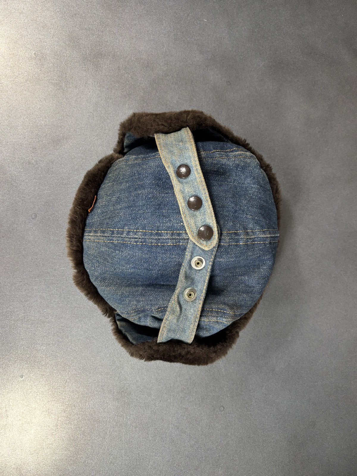 Levi's Vintage Levi's Orange Tab Hat Denim Ushanka Trapper 70s 80s Size ONE SIZE - 13 Thumbnail