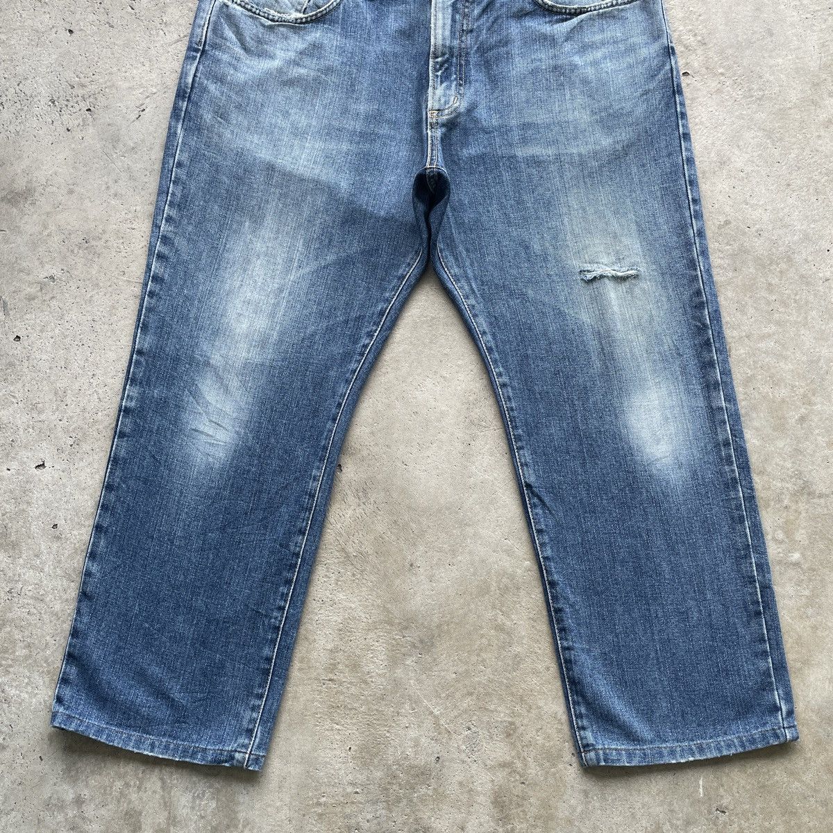 Edwin W38💥 Vintage Edwin Faded Distressed Jeans Denim Pants Size US 38 / EU 54 - 4 Thumbnail