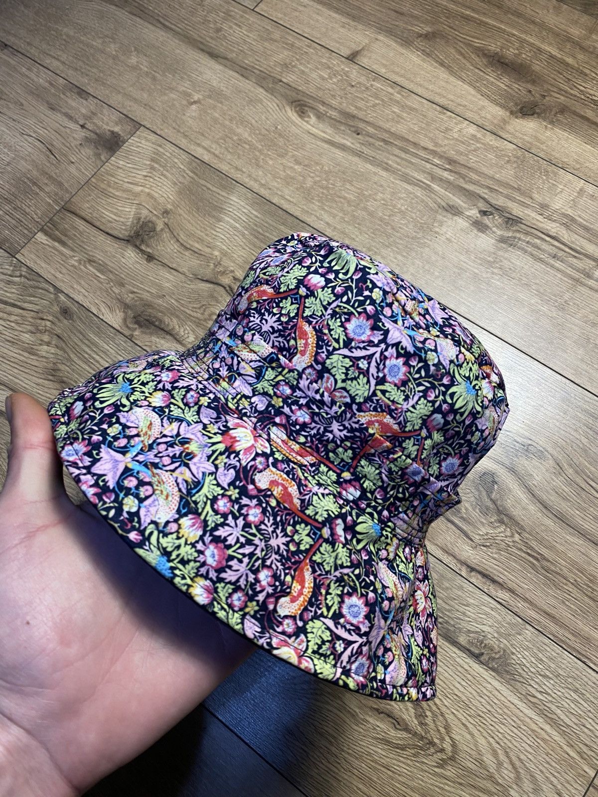 Barbour Barbour waxed bucket hat two-way Vintage Sz M Size 32 - 3 Thumbnail