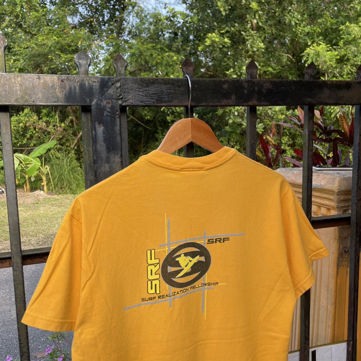 Other 🔥Vintage 90s SRF Surf Realization Fellowship Big Logo Tee Size US M / EU 48-50 / 2 - 2 Thumbnail