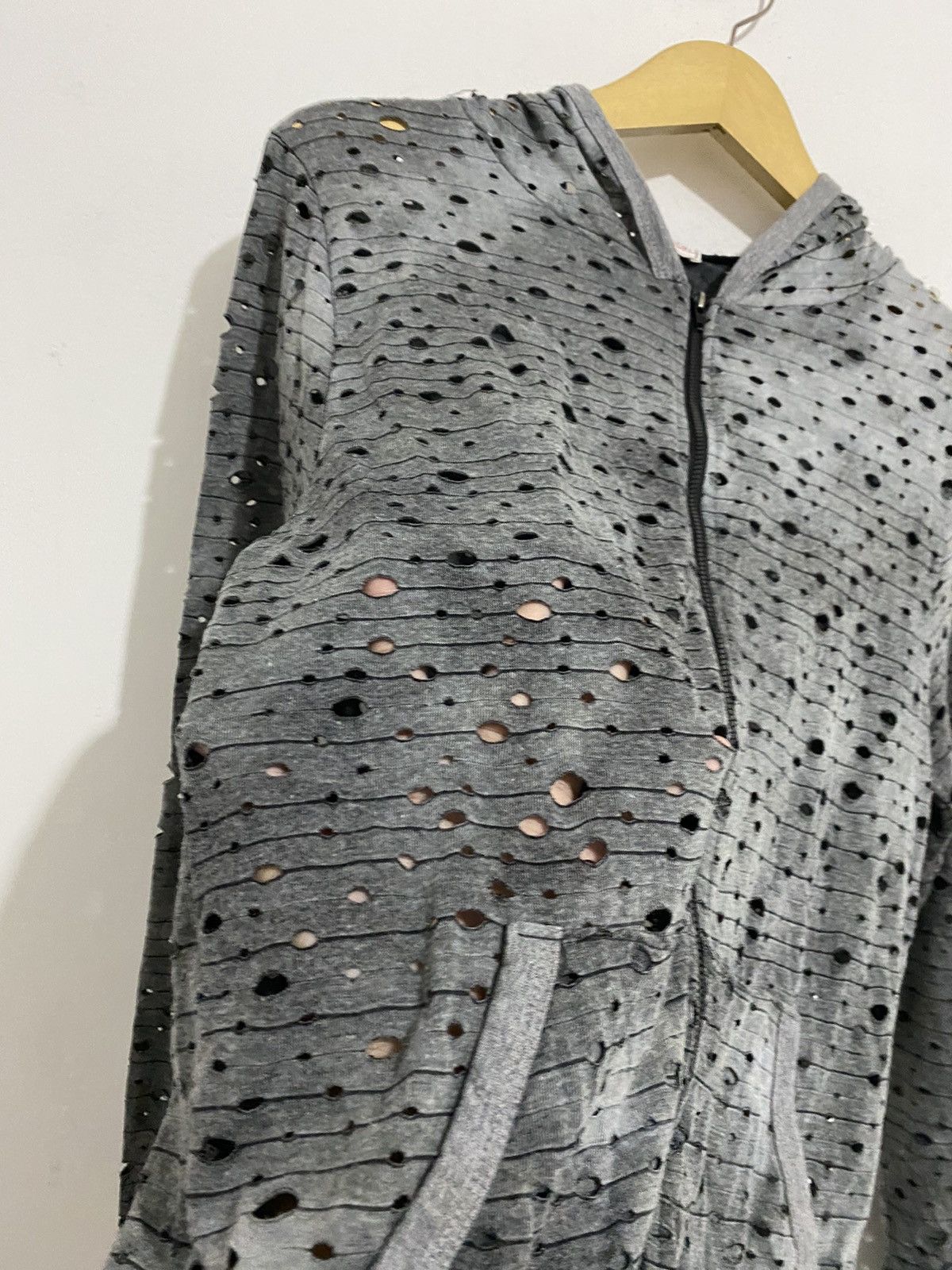 If Six Was Nine 💸BINDINGOFFER💸 Distressed Holes Hoodie Lgb Kmrii Styled Size US L / EU 52-54 / 3 - 3 Thumbnail