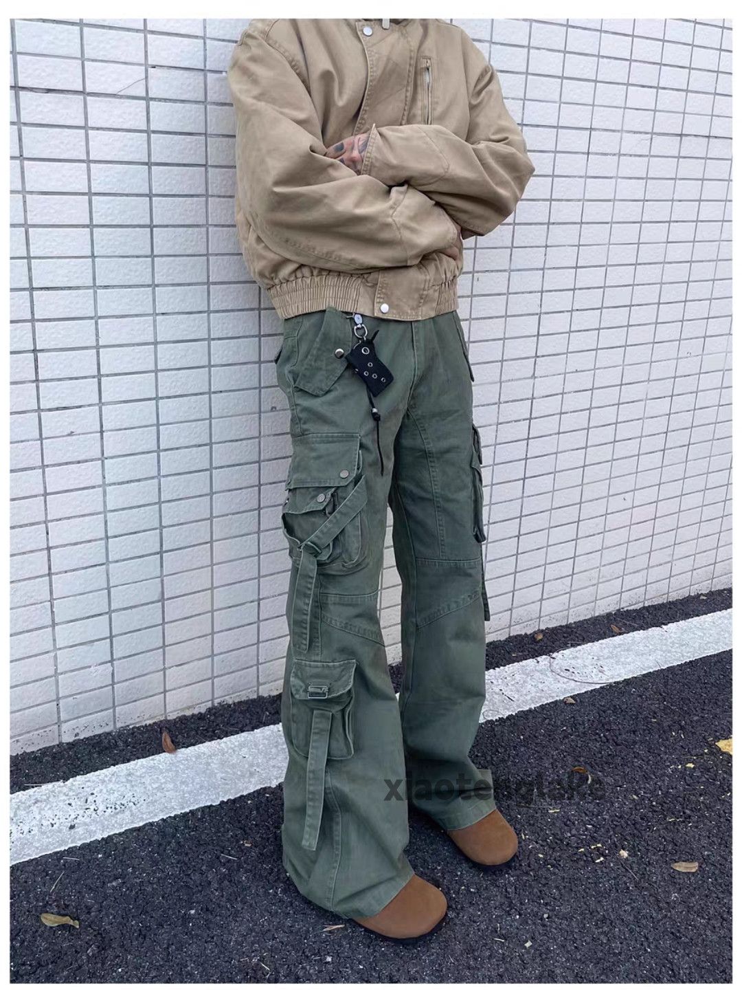 Designer × Japanese Brand × Vintage utility military outdoor tactical bootcut cargo pants Size US 32 / EU 48 - 4 Thumbnail