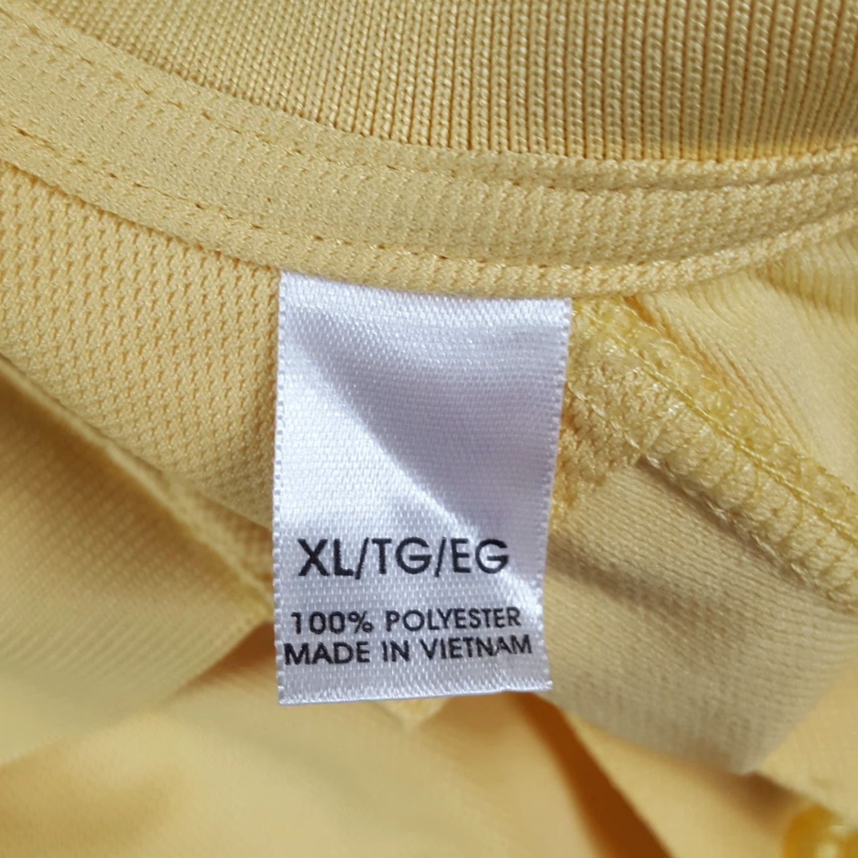 Izod VINTAGE IZOD NAS JAX Golf Club Preppy Yellow Breathable Polo Mens XL Shirt Size US XL / EU 56 / 4 - 7 Thumbnail