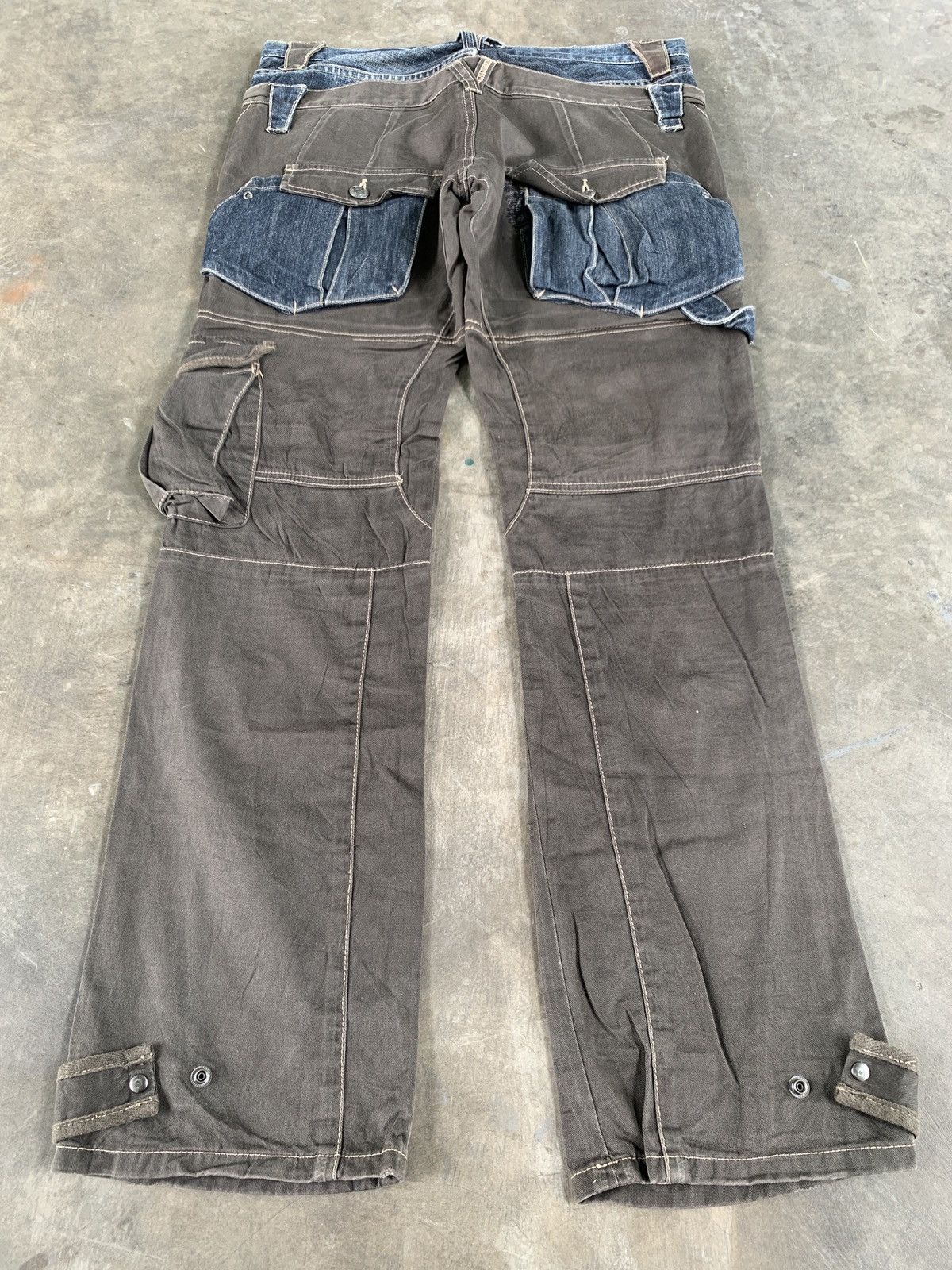 PPFM Ppfm double waist cargo multipocket Size US 33 - 2 Thumbnail