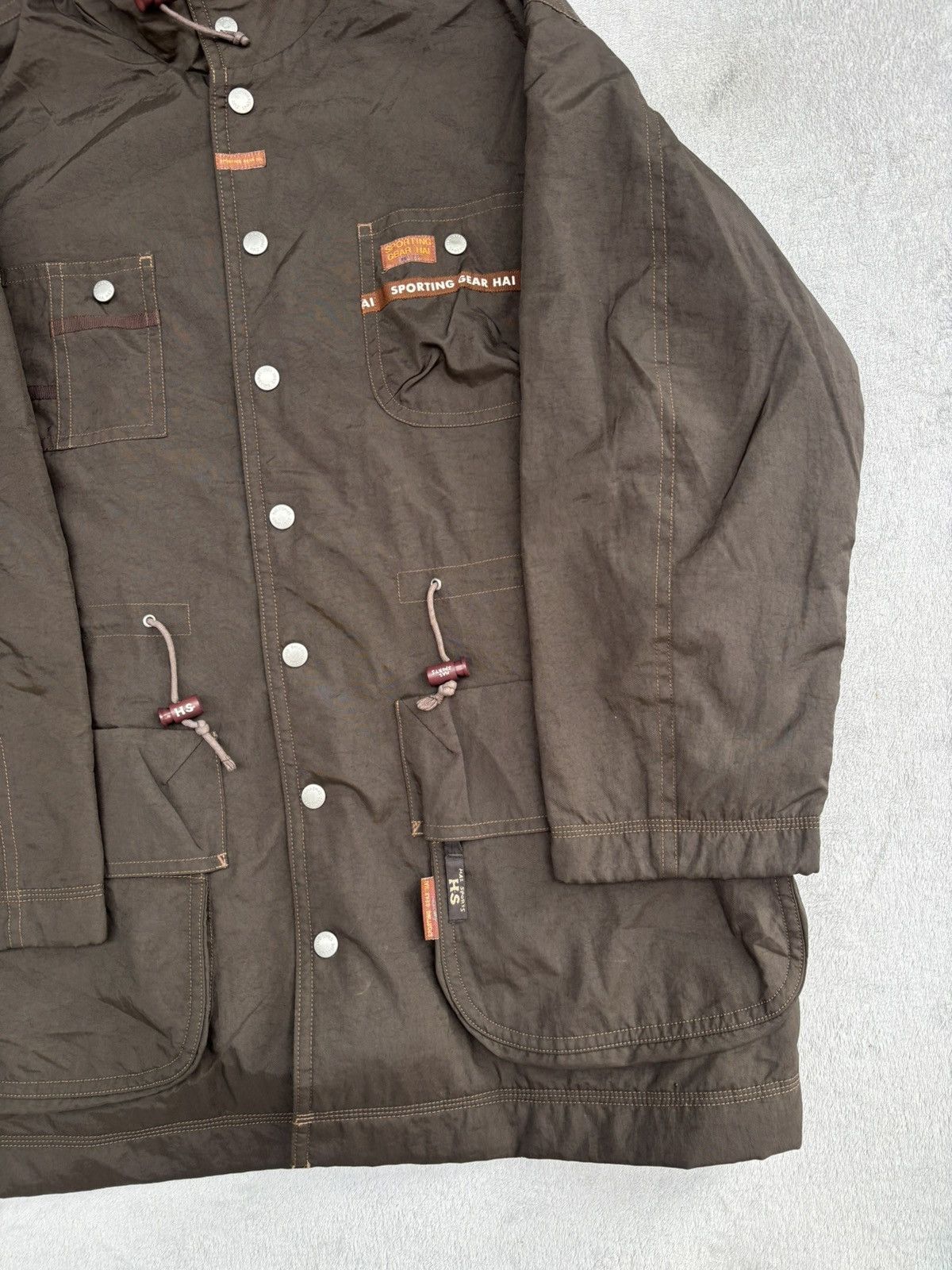 Hai Sporting Gear 80s Hai Sporting Gear by Issey Miyake Utility Field Parka Size US M / EU 48-50 / 2 - 9 Thumbnail