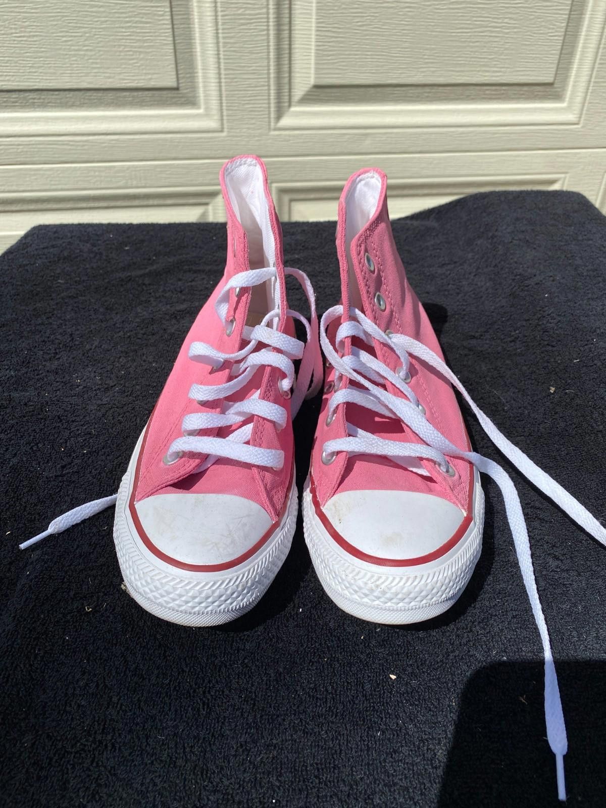 Converse Womens Converse Chuck Taylor All Star High Tops Sz. 8 (S629) Size US 8 / IT 38 - 1 Thumbnail