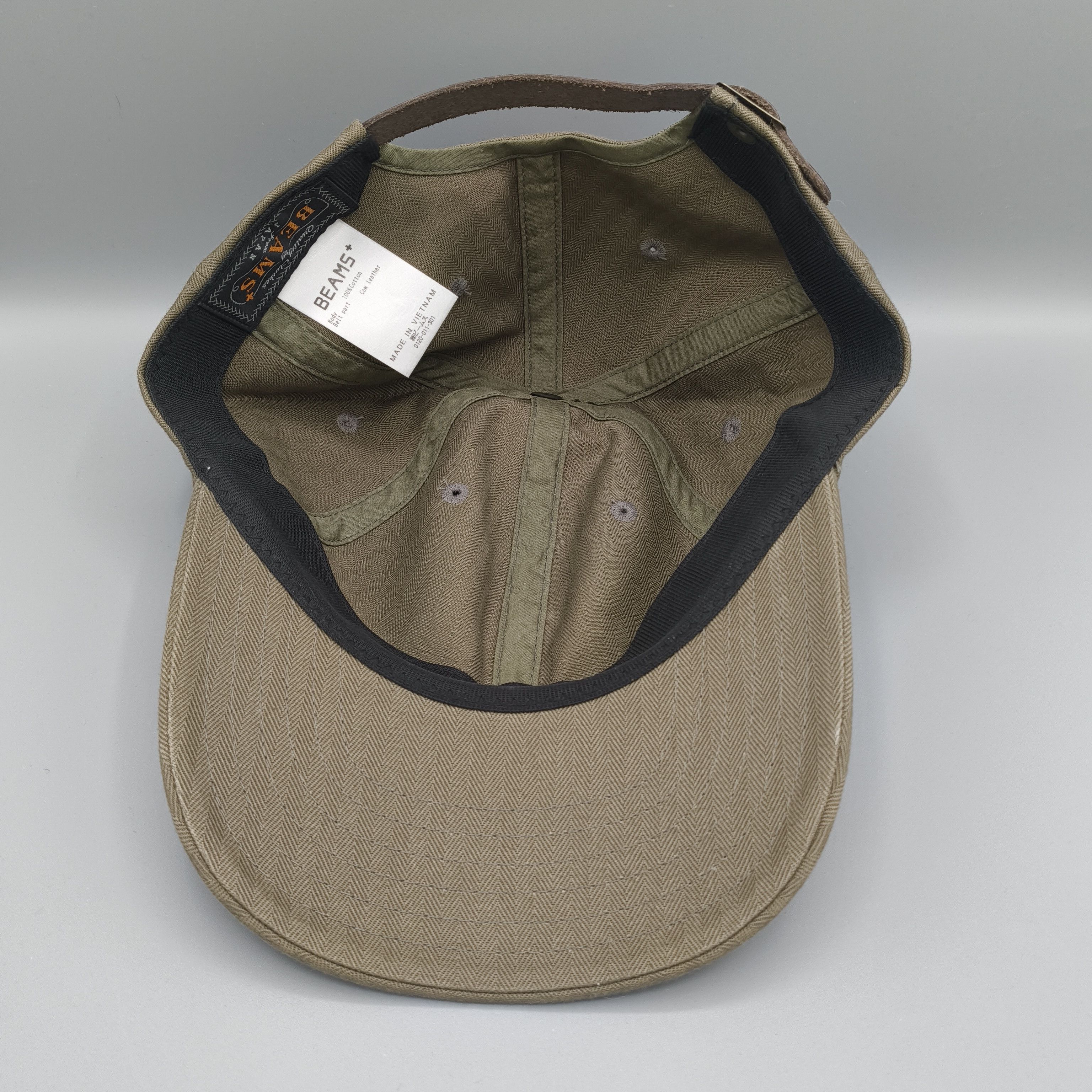 Beams Plus Beams plus herringbone cap hat strapback japan Size ONE SIZE - 4 Thumbnail
