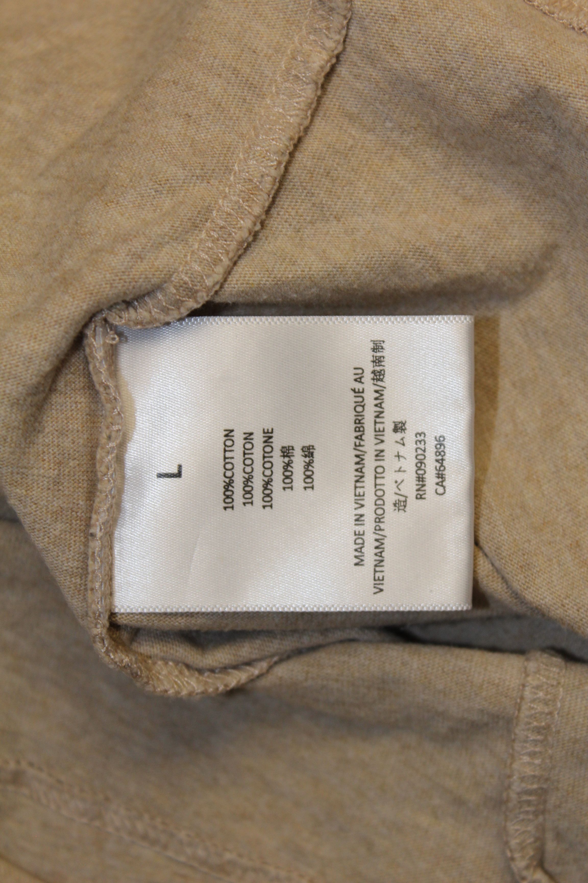 Essentials Essentials Fear of God Beige Oversized T-Shirt Size L Size US L / EU 52-54 / 3 - 9 Thumbnail