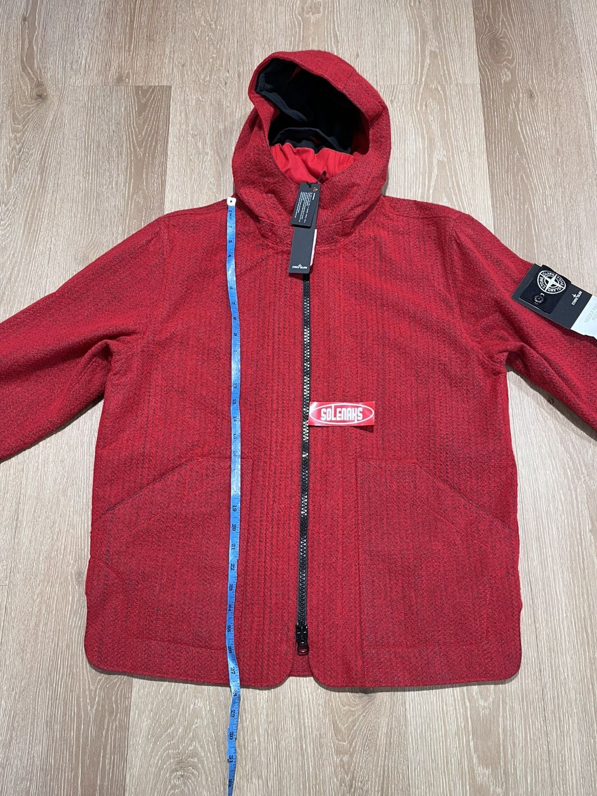 Stone Island Needle punched reflective balaclava jacket rare Size US M / EU 48-50 / 2 - 8 Thumbnail