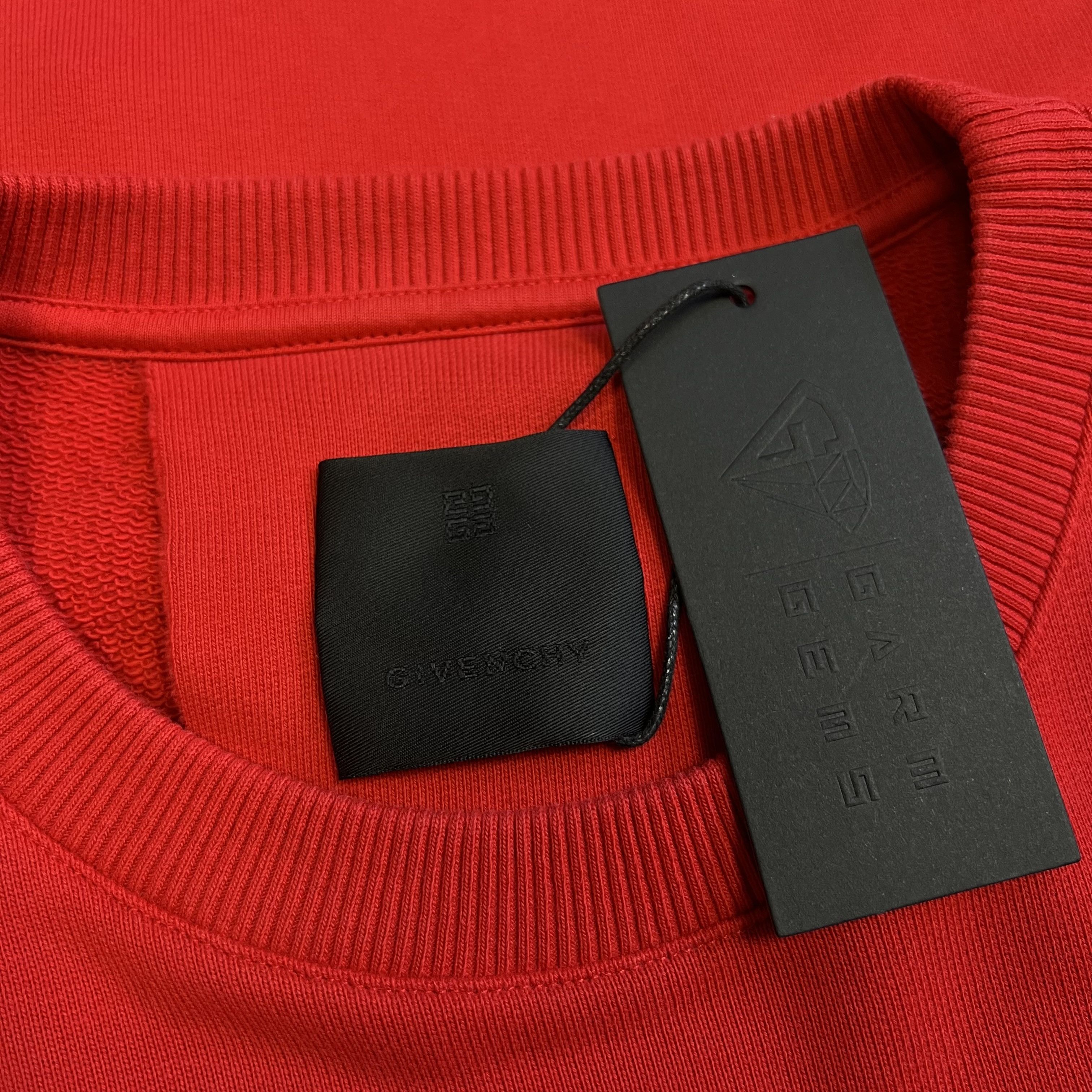 Givenchy Givenchy Trompe-L'œil Ring Logo Print Sweatshirt Size US XS / EU 42 / 0 - 4 Thumbnail