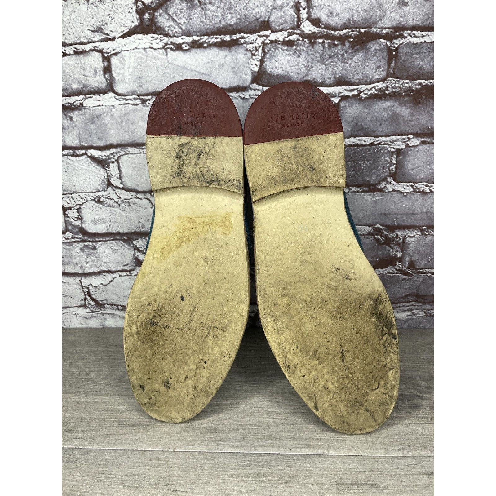 Ted Baker Ted Baker London Blue Suede Leather Lace Ankle Chukka Boots Size US 11 / EU 44 - 7 Thumbnail