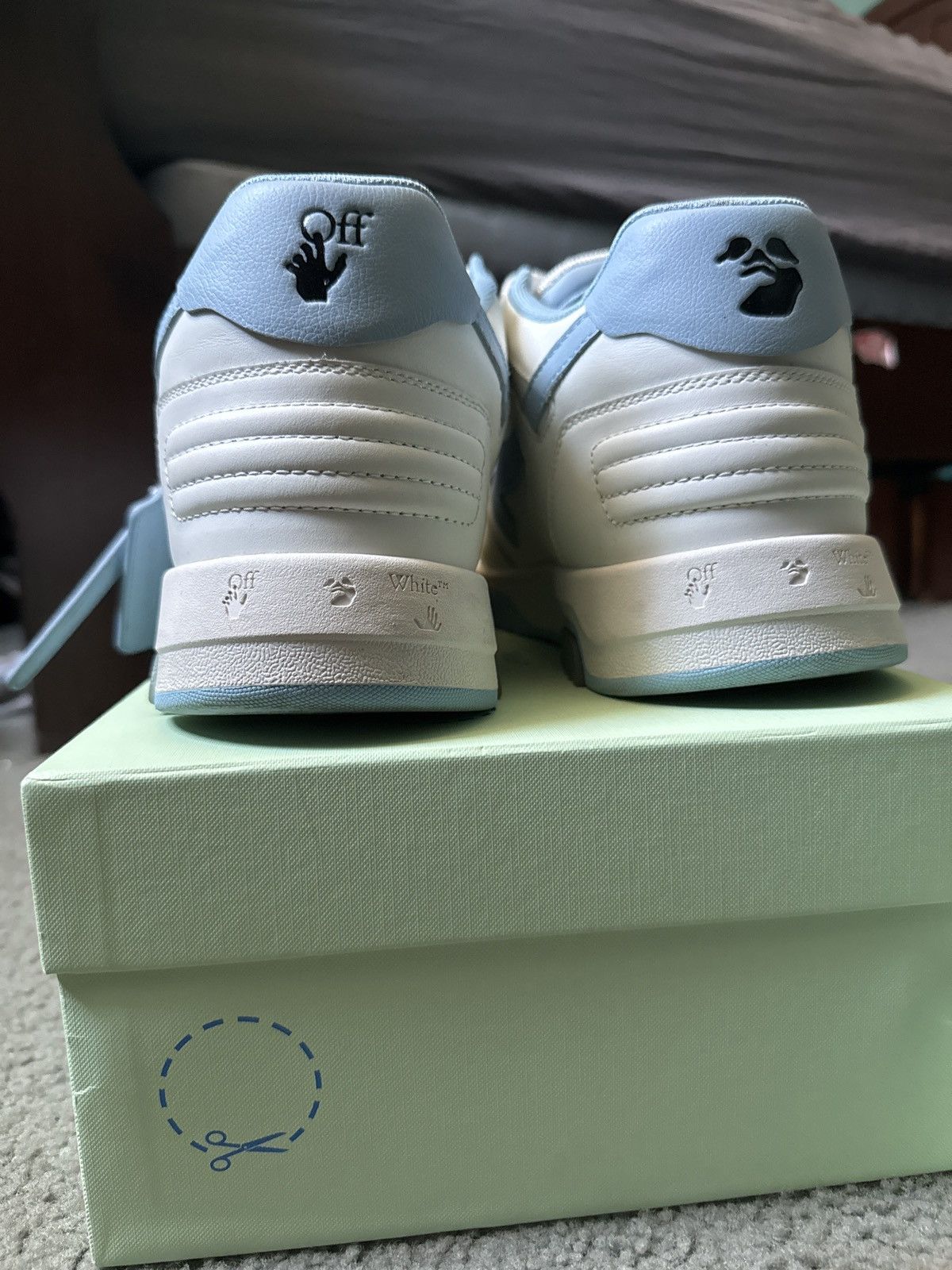 Off-White Out Of Office Sneakers Size US 12.5 / EU 45-46 - 5 Thumbnail