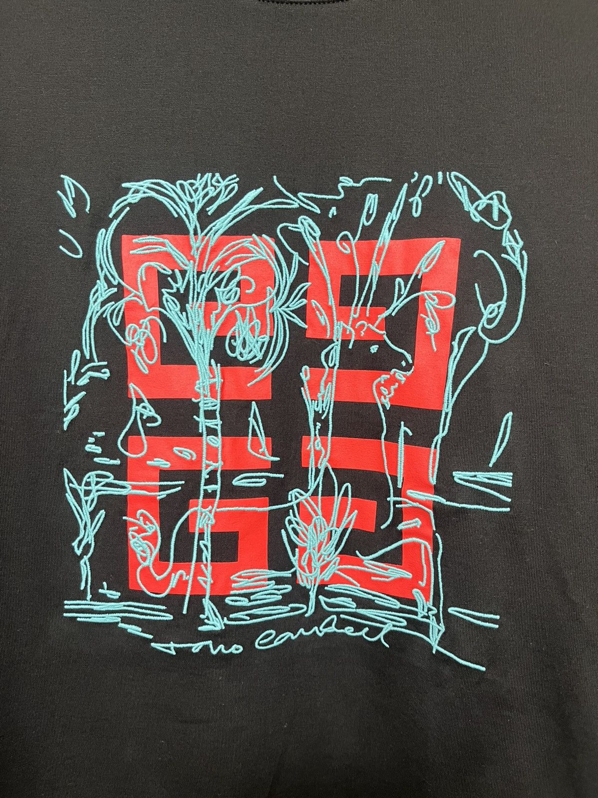 Givenchy Givenchy Logo T-Shirt Sz XL Size US XL / EU 56 / 4 - 3 Thumbnail