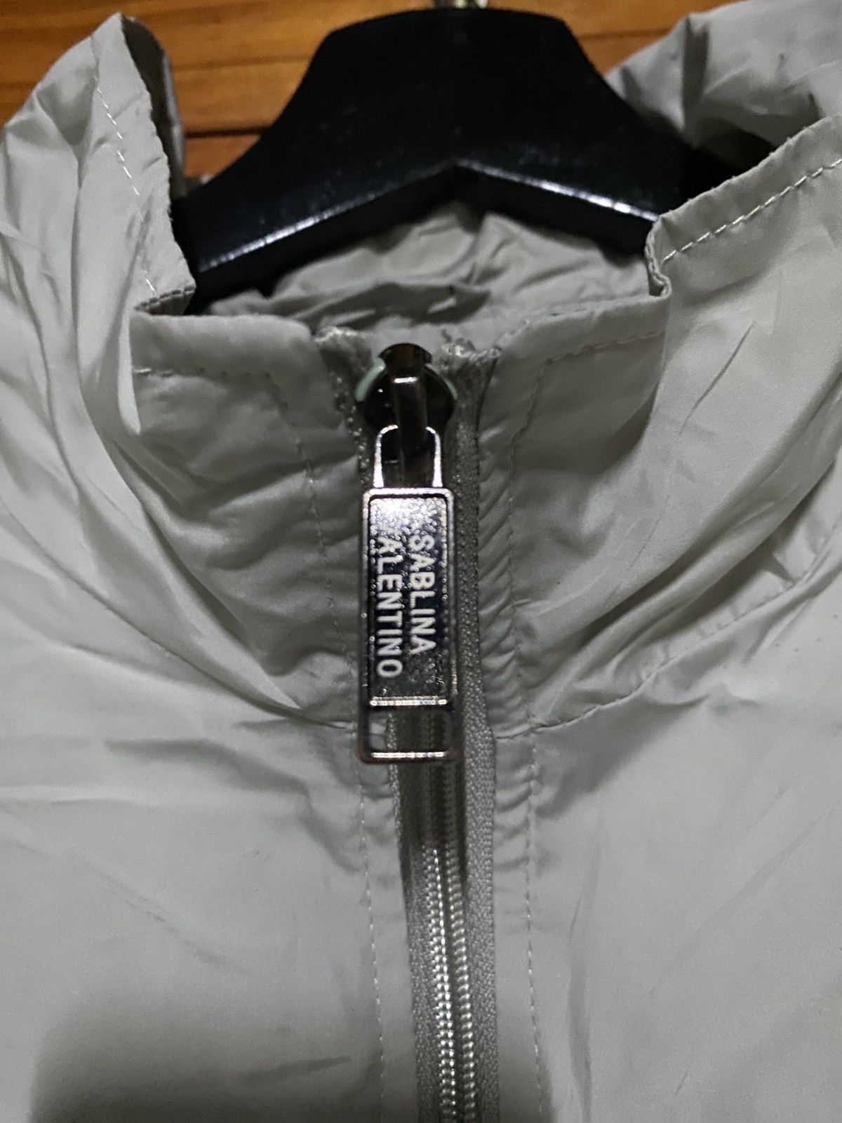 Vintage Sablina Valentino Italy Windbreaker Jacket Grey Logo Size US M / EU 48-50 / 2 - 11 Thumbnail