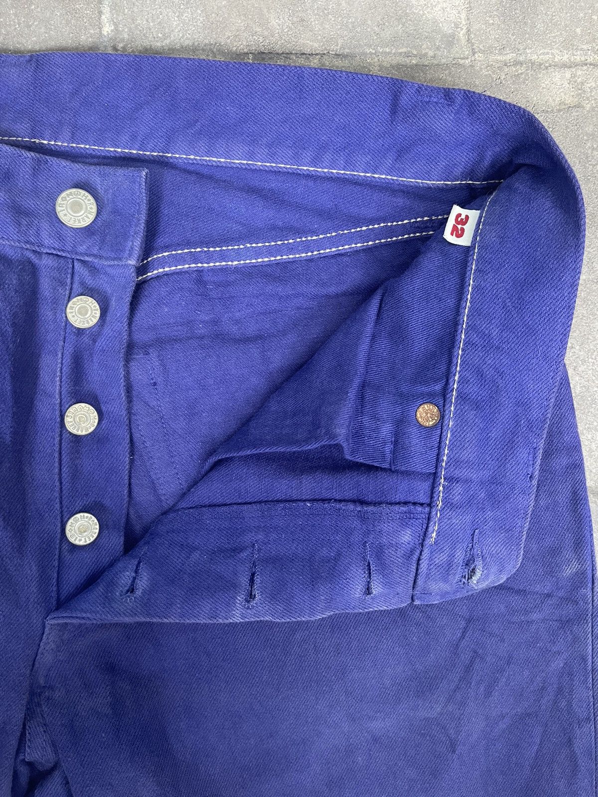 HOLLYWOOD RANCH MARKET JAPAN MADE Hollywood Ranch Market Selvedge Blue Size US 32 / EU 48 - 10 Thumbnail