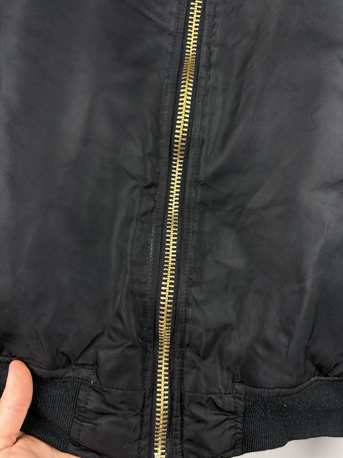 Vintage Vintage MA 1 Intermediate Full Zip Bomber Jacket Size US XL / EU 56 / 4 - 8 Thumbnail