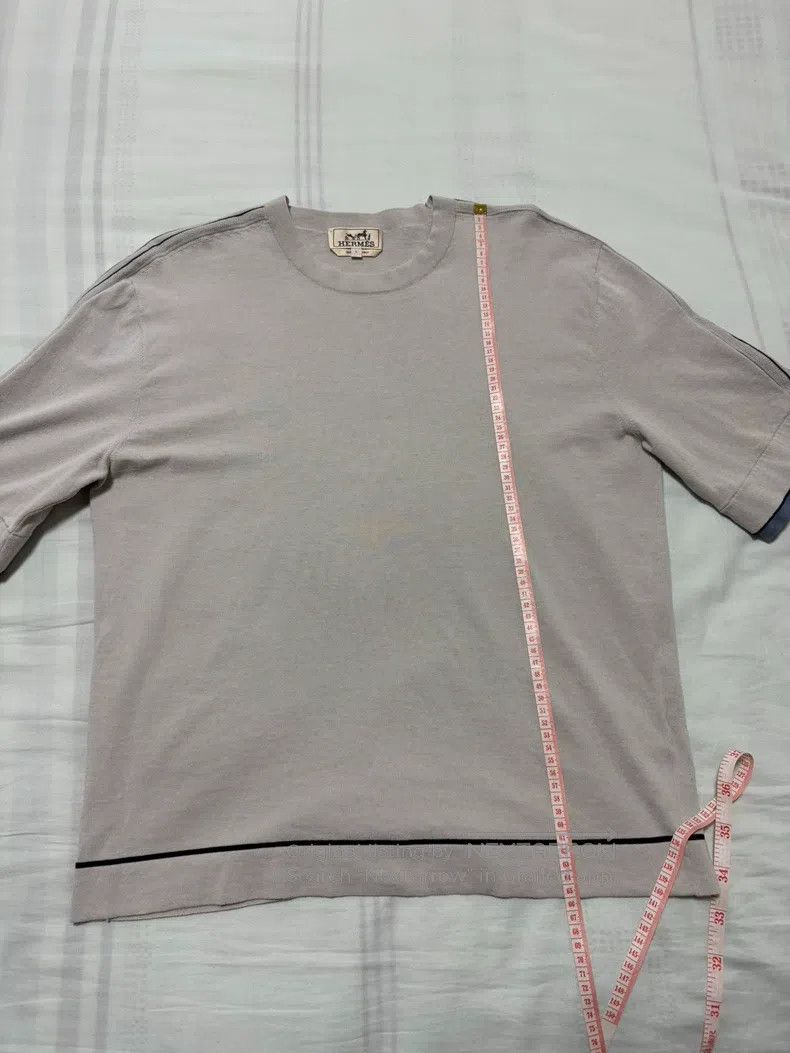 Hermes Hermes Knitted short-sleeve Size US L / EU 52-54 / 3 - 5 Thumbnail