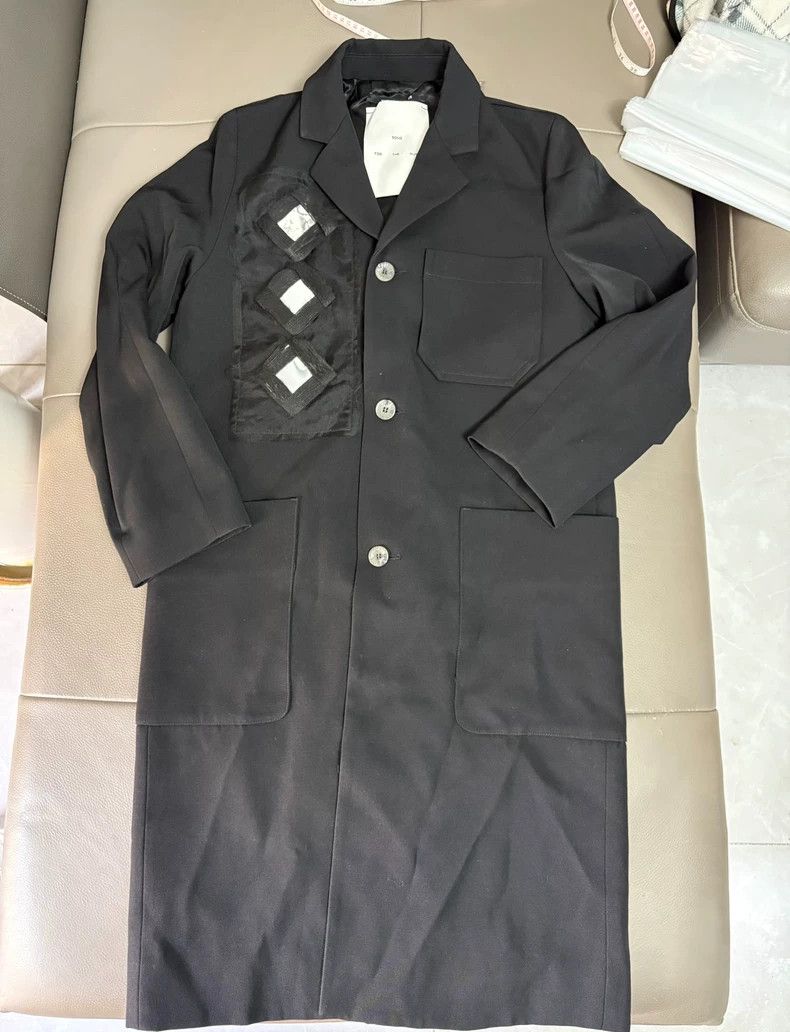 Song For The Mute Song For The Mute Wool Trench Coat Size US S / EU 44-46 / 1 - 1 Thumbnail