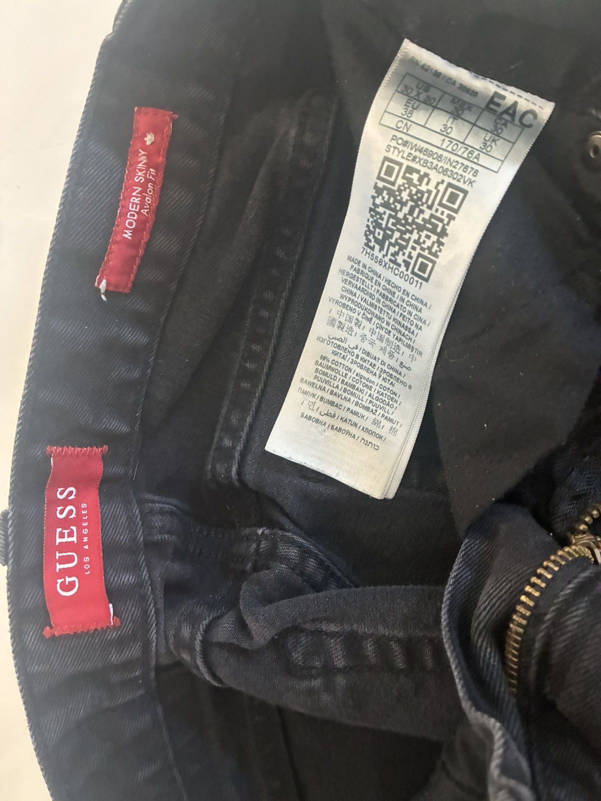 Guess Vintage style Guess Skinny Jeans Size US 30 / EU 46 - 6 Thumbnail