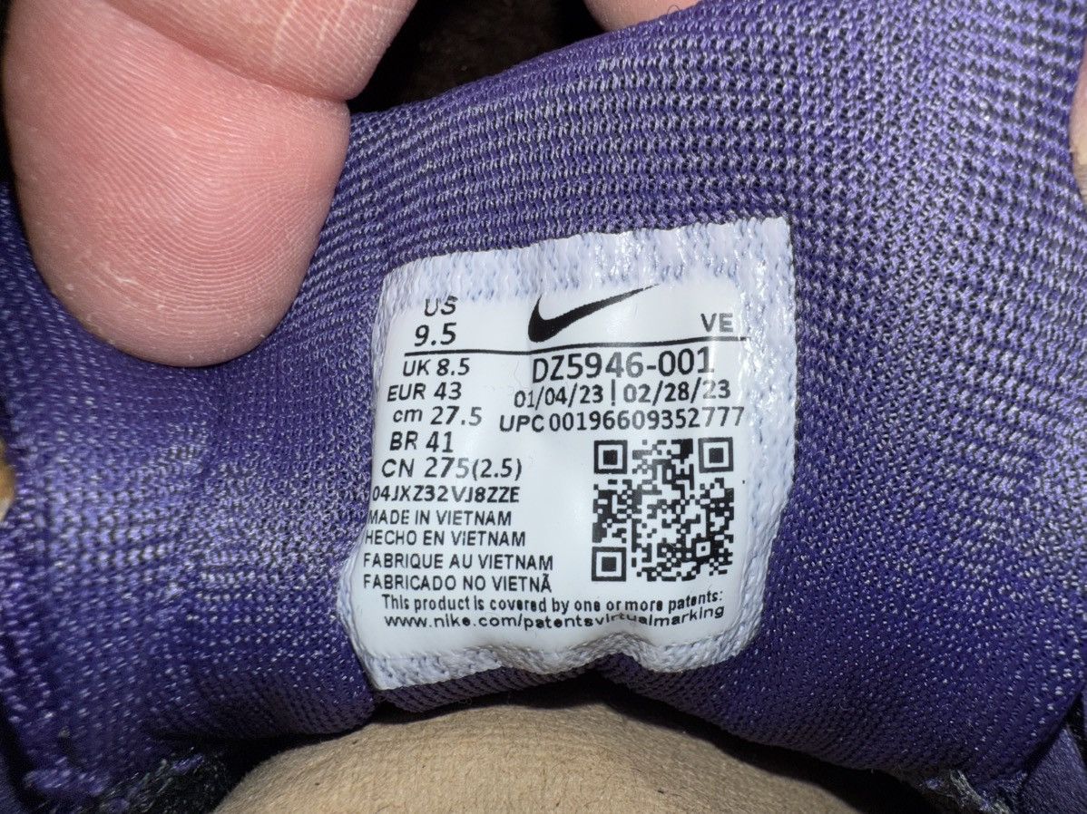 Nike Nike Air Zoom Pegasus 40 NFL “Baltimore Ravens” New in Box! Size US 9.5 / EU 42-43 - 12 Thumbnail