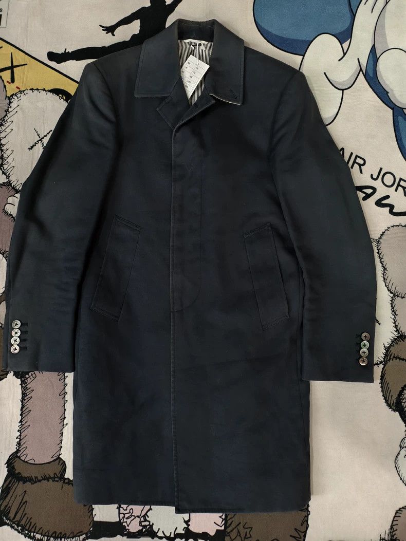 Thom Browne Thom Browne Blue coat Size US XS / EU 42 / 0 - 1 Thumbnail
