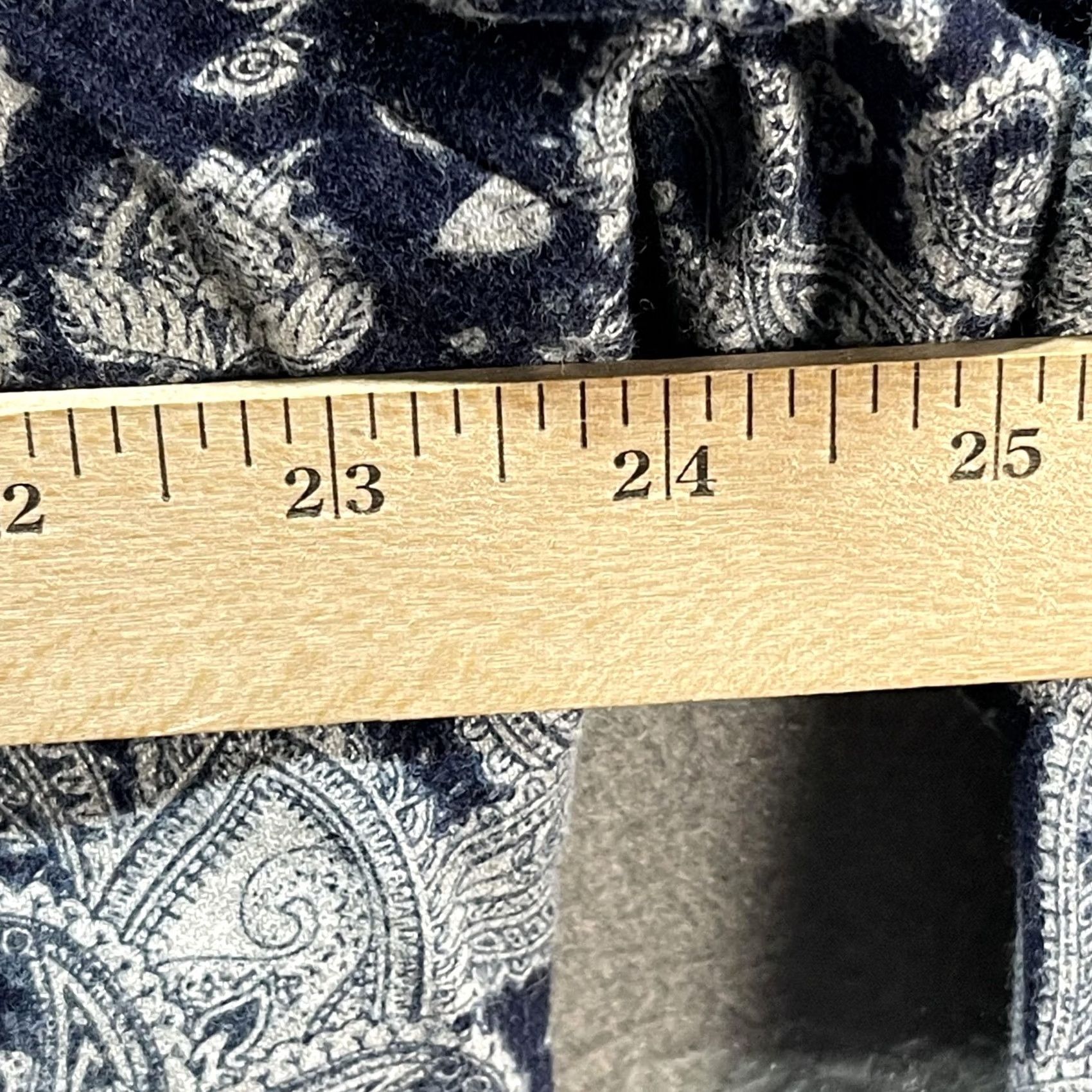 Brooks Brothers Brooks Brothers Shirt Mens Large Blue White Paisley Milano Button Down Long Sleeve Dress Size 42R - 6 Thumbnail