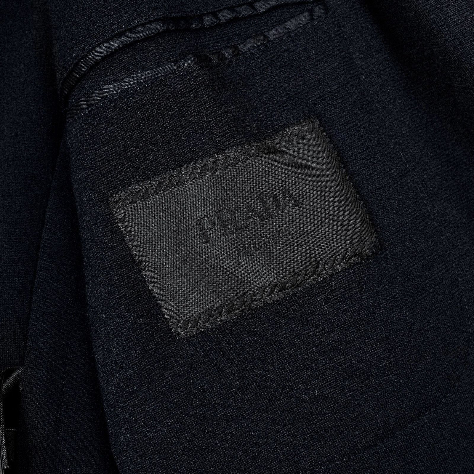 Prada Vintage Prada Milano Dark Blue Wool Tailored Blazer Jacket Size US M / EU 48-50 / 2 - 8 Thumbnail