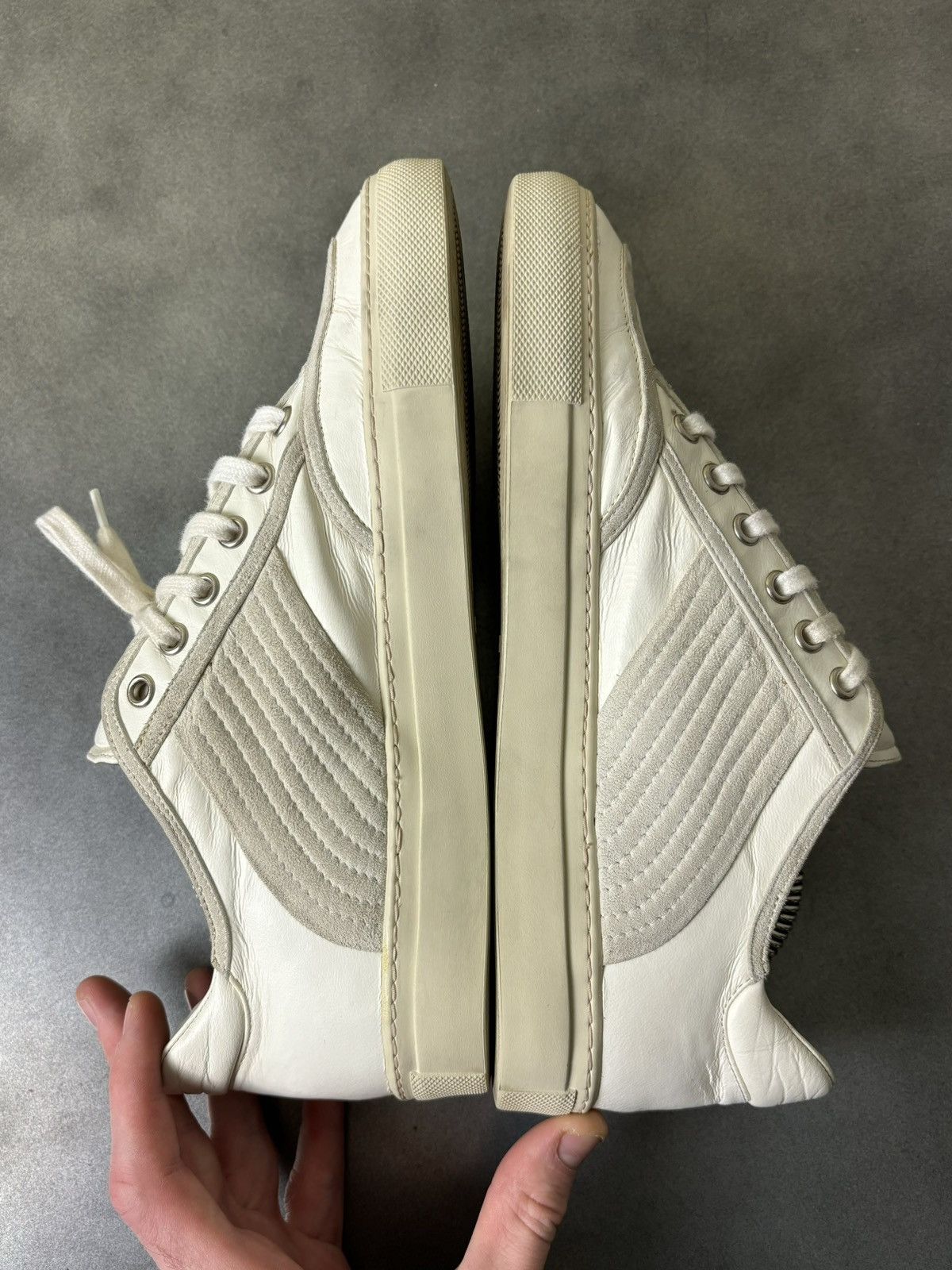Dries Van Noten Dries Van Noten Sneakers Womens Shoes White 39 / 9 Designer Size US 9 / IT 39 - 4 Thumbnail