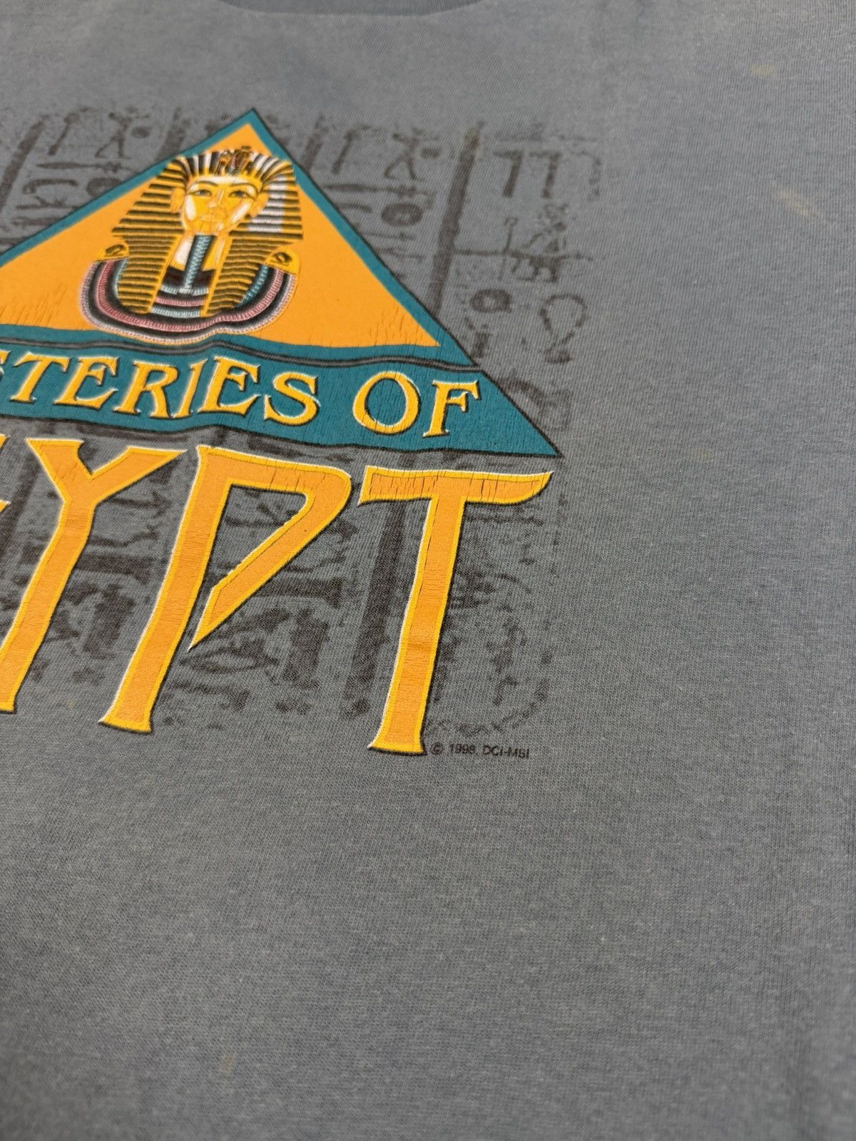 Other Vintage Mysteries of Egypt Pyramid Pharaoh Single Stitch Tee Size US M / EU 48-50 / 2 - 8 Thumbnail