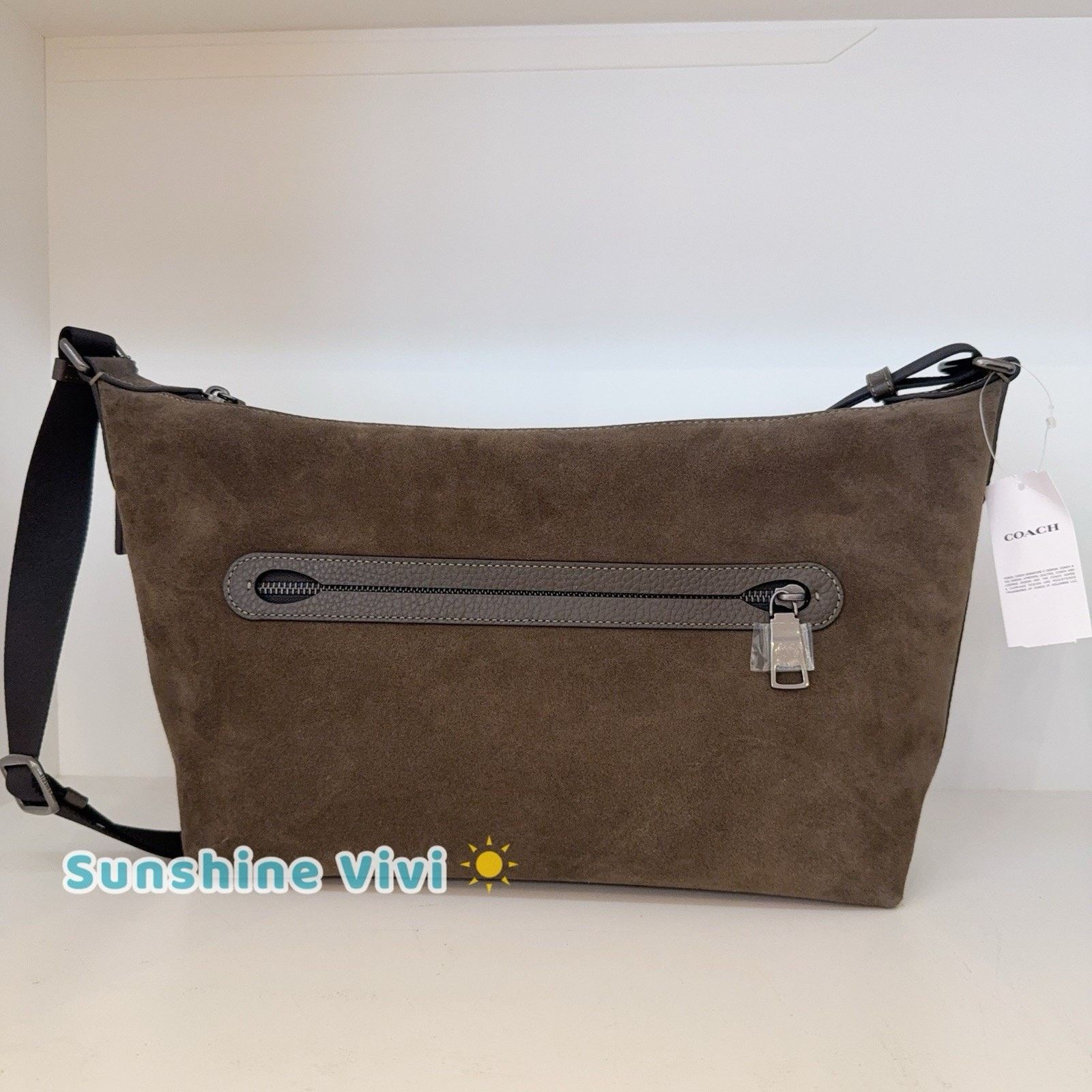 Coach NWT Coach Finn Crossbody Bag CCG17 Uniform Green Size ONE SIZE - 4 Thumbnail