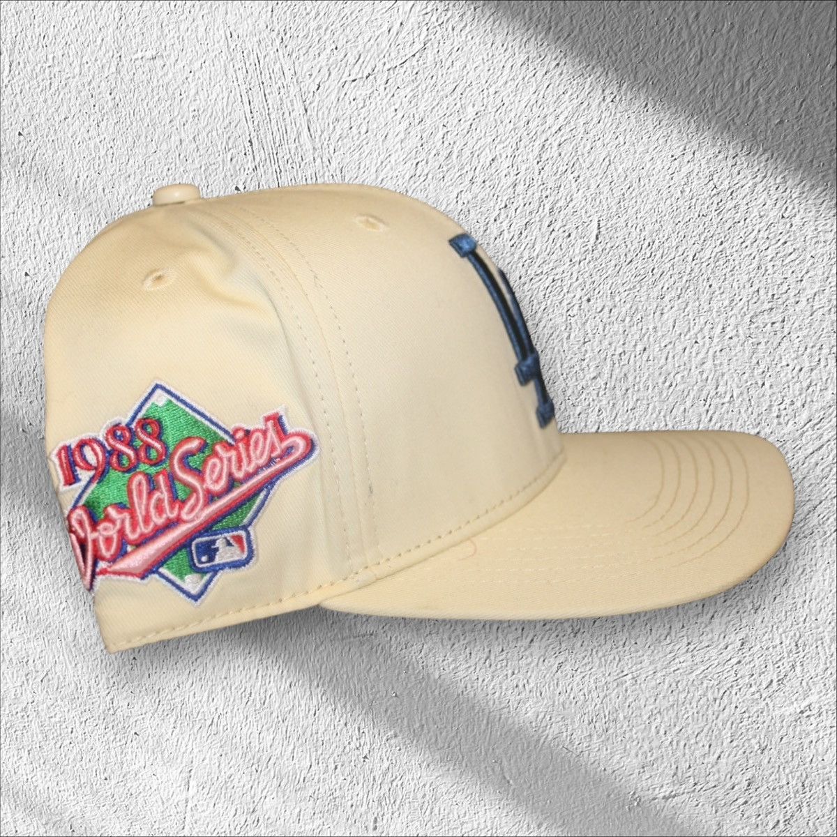 Pro Line Los Angeles Dodgers 1988 World Series Pro Line Snapback Hat Size ONE SIZE - 2 Thumbnail