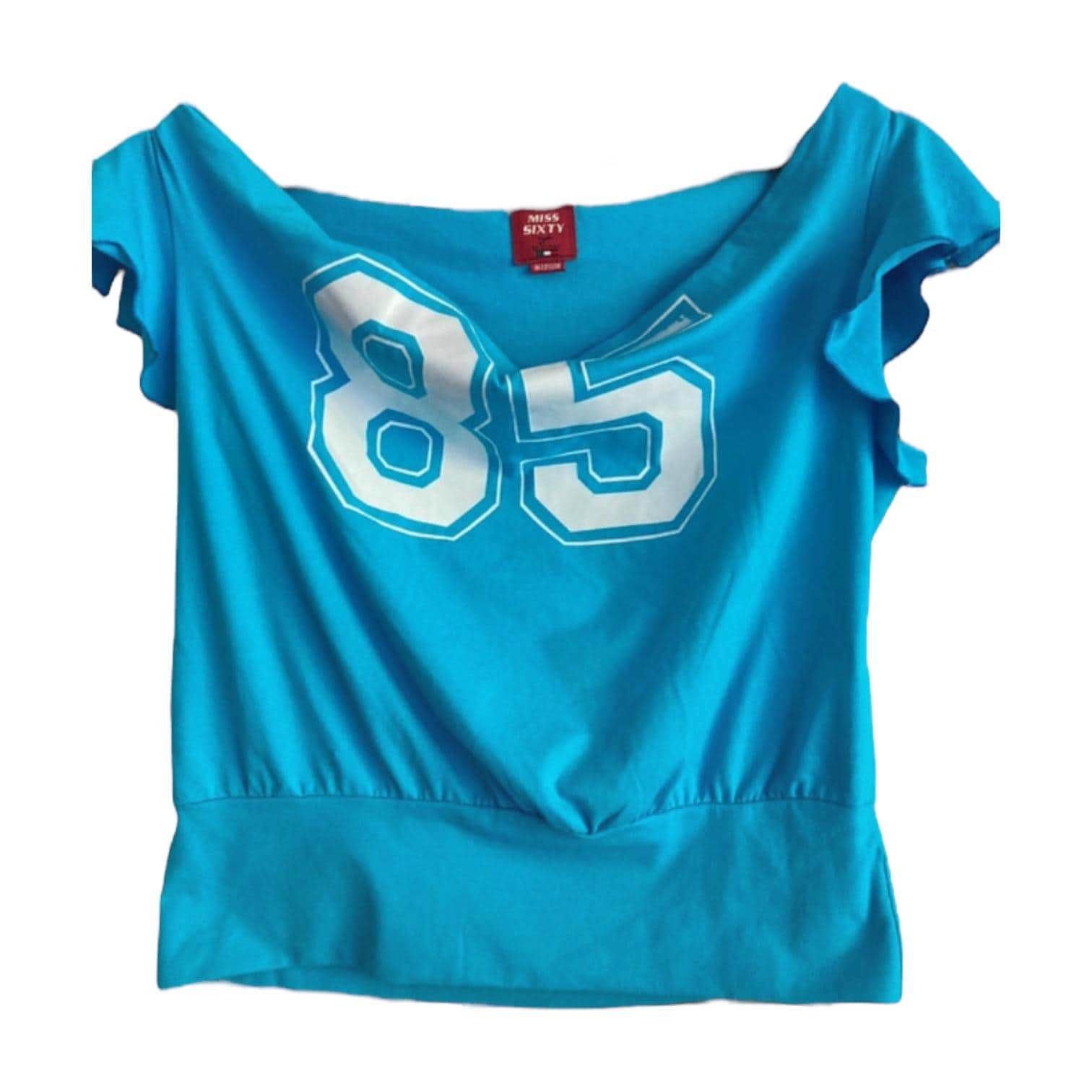Miss Sixty The Miss Sixty Sportcore Off Shoulders Top Size ONE SIZE - 1 Thumbnail