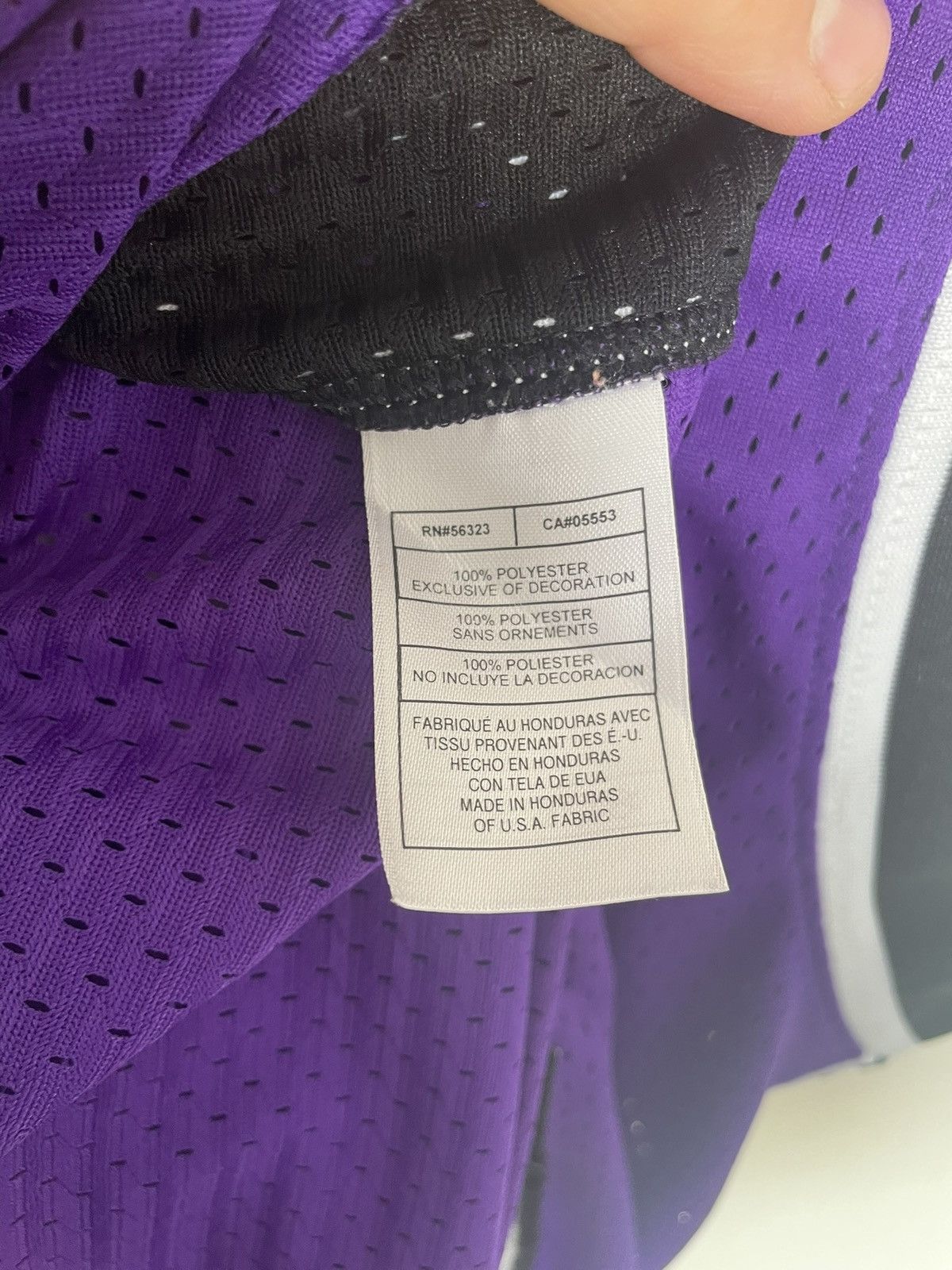 Nike Nike NBA Mike BIBBY Sacramento Kings Jersey S Small VINTAGE Size US S / EU 44-46 / 1 - 6 Thumbnail