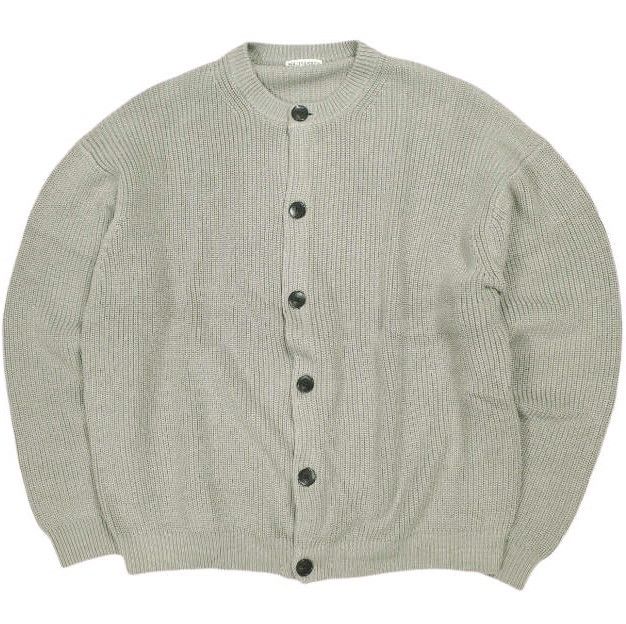 Other BEAUTY&YOUTH UNITED ARROWS Bulky Aze Crew Neck Cardigan Acrylic Cotton Knit Cardigan Cotton Tops 1228-117-0724 DUTY FREE for USA