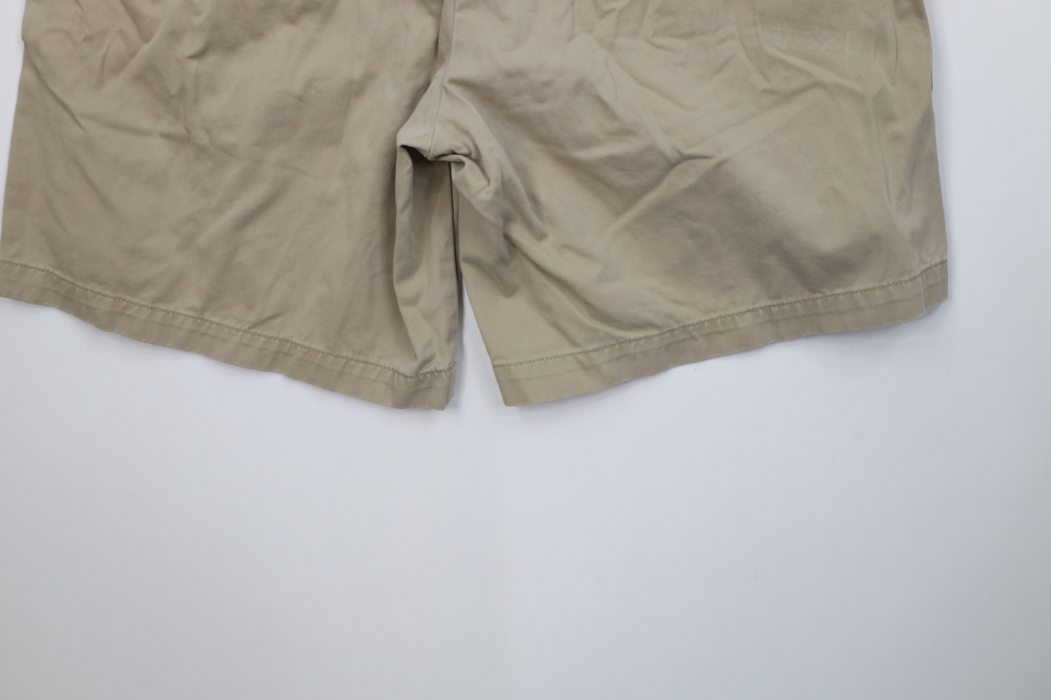 Ralph Lauren Vintage 90s Ralph Lauren Above Knee Chino Shorts Beige Size US 36 / EU 52 - 10 Thumbnail