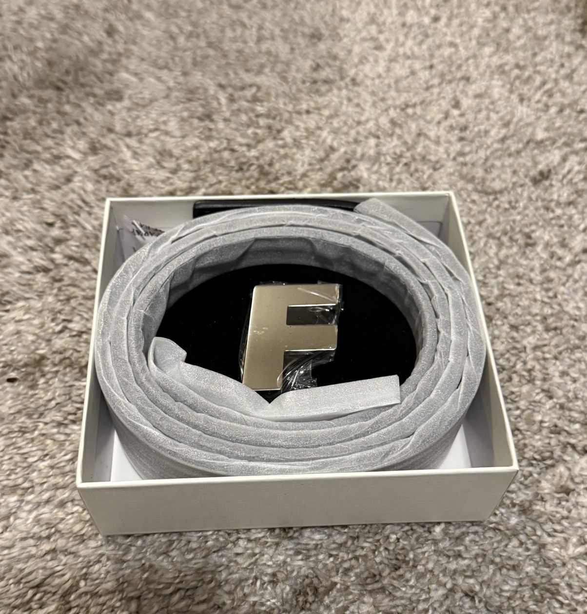 Fuck The Population FTP Logo Repete Belt (Black L/XL) | Grailed