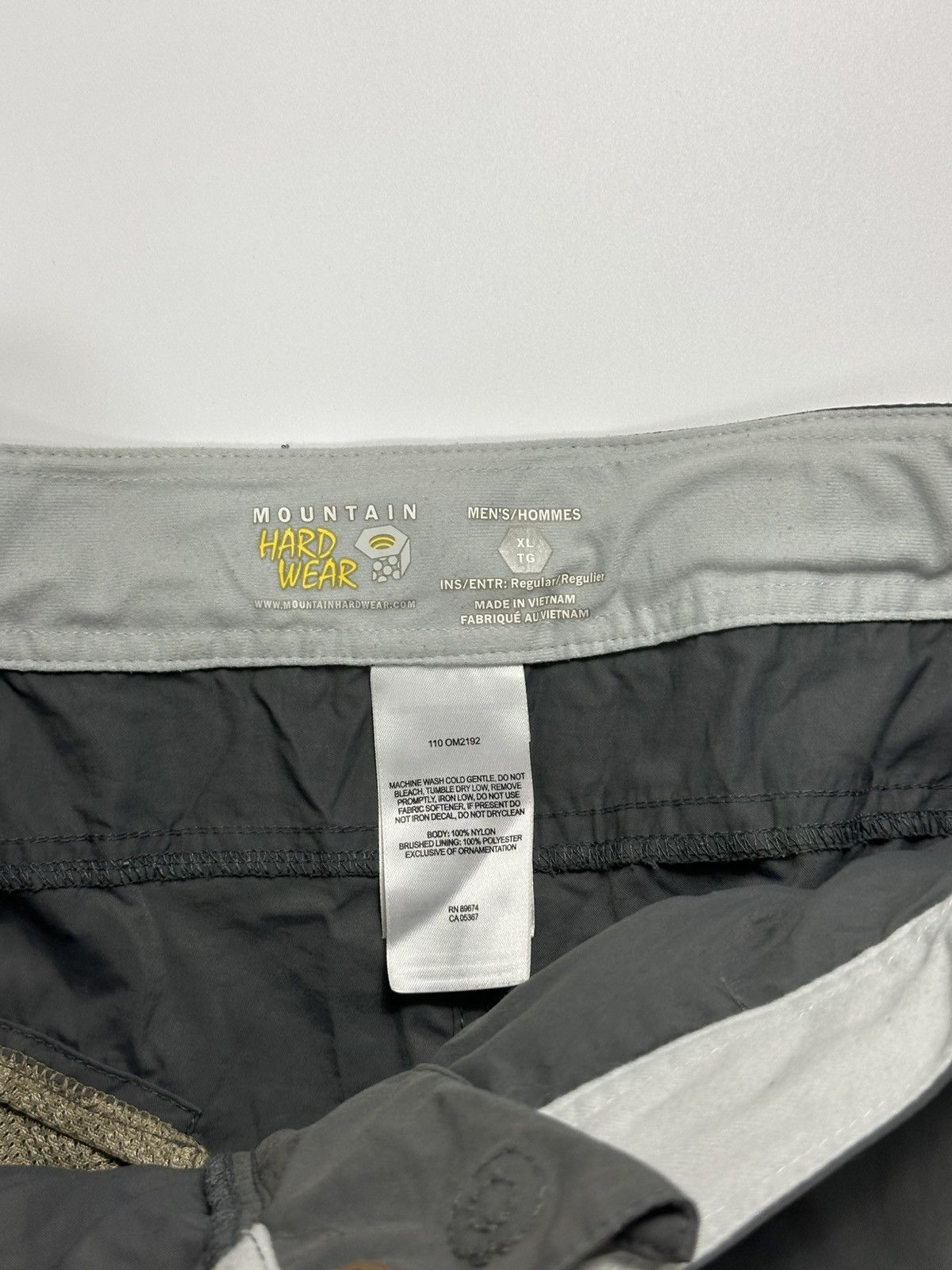 Mountain Hardwear Mountain Hardwear Belted Outdoor Pants Gray XL Size US 34 / EU 50 - 14 Thumbnail