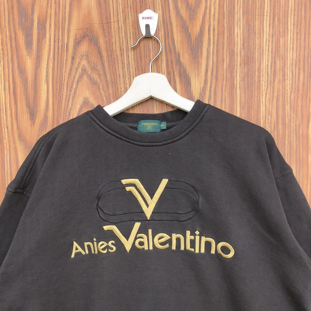 Vintage Vintage Designer Anies Valentino Sweatshirt Size US L / EU 52-54 / 3 - 3 Thumbnail