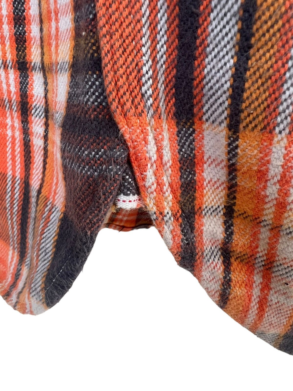 Flannel Fob Factory Japan Selvedge Gusset Check Flannel Work Shirt Size US M / EU 48-50 / 2 - 16 Thumbnail