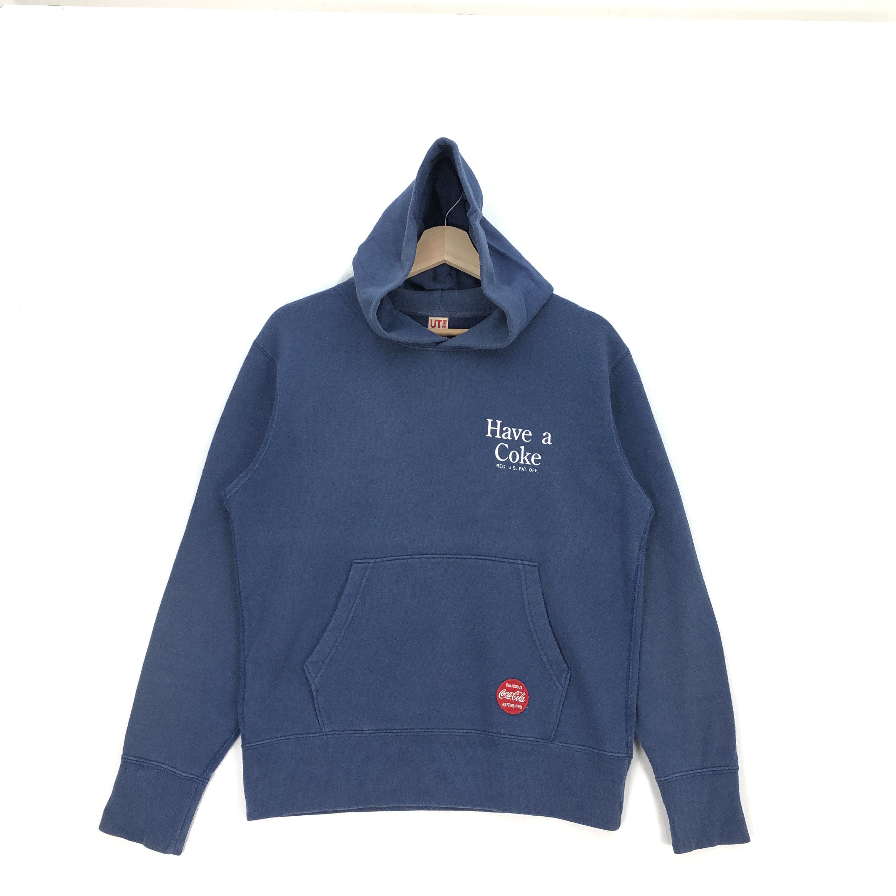 Coca Cola × Vintage Vintage Coca Cola Sweater Hoodie Coke Sweatshirt Hooded Size M / US 6-8 / IT 42-44 - 2 Thumbnail