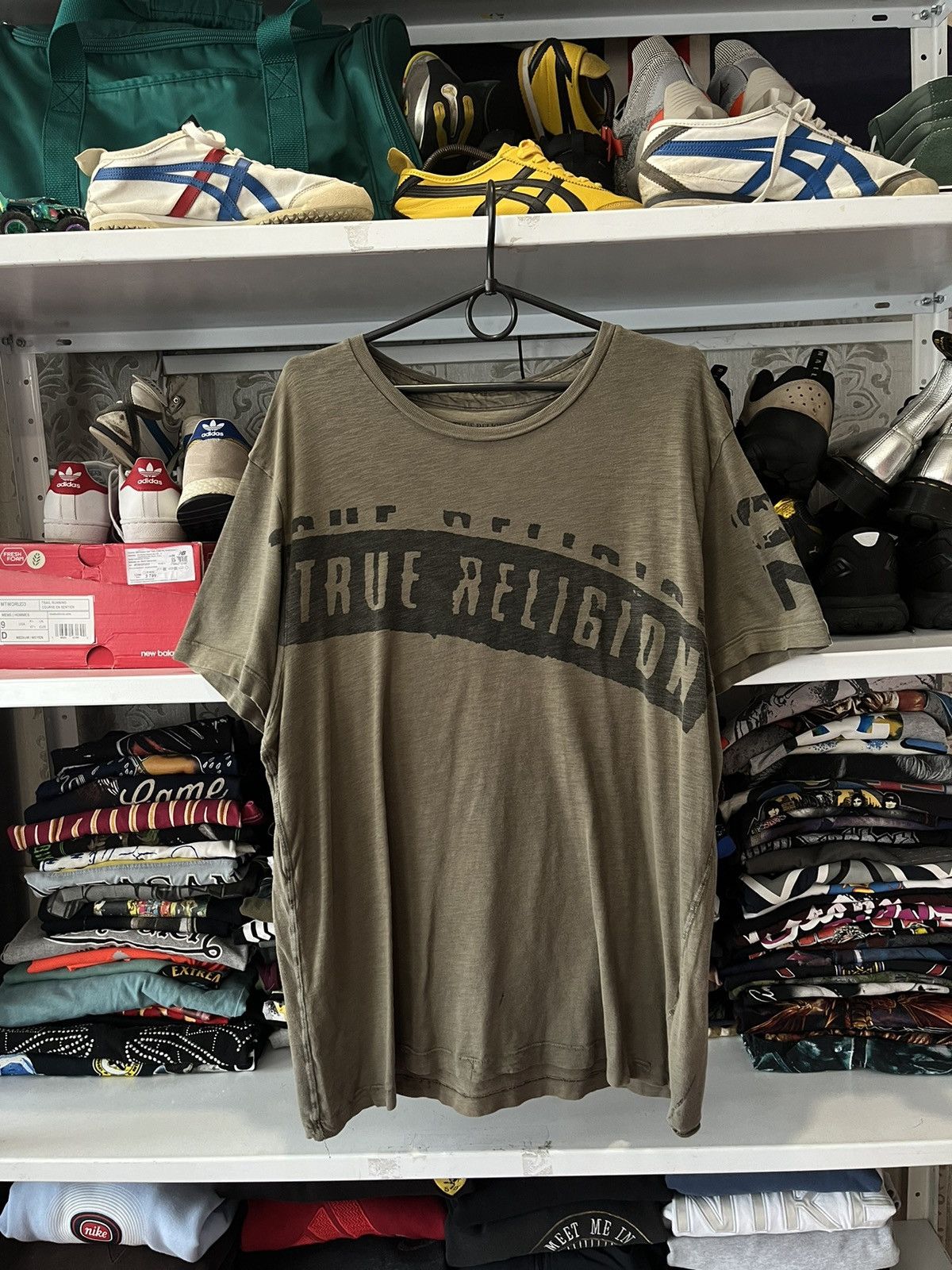 Japanese Brand Mens Vintage Distressed True Religion T-shirt Rare Y2K tee Size US L / EU 52-54 / 3 - 1 Thumbnail
