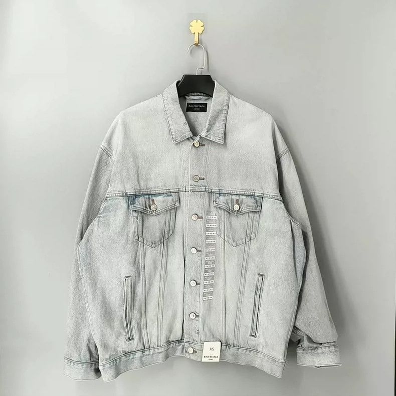 Balenciaga SS24 Washed Denim Jacket
